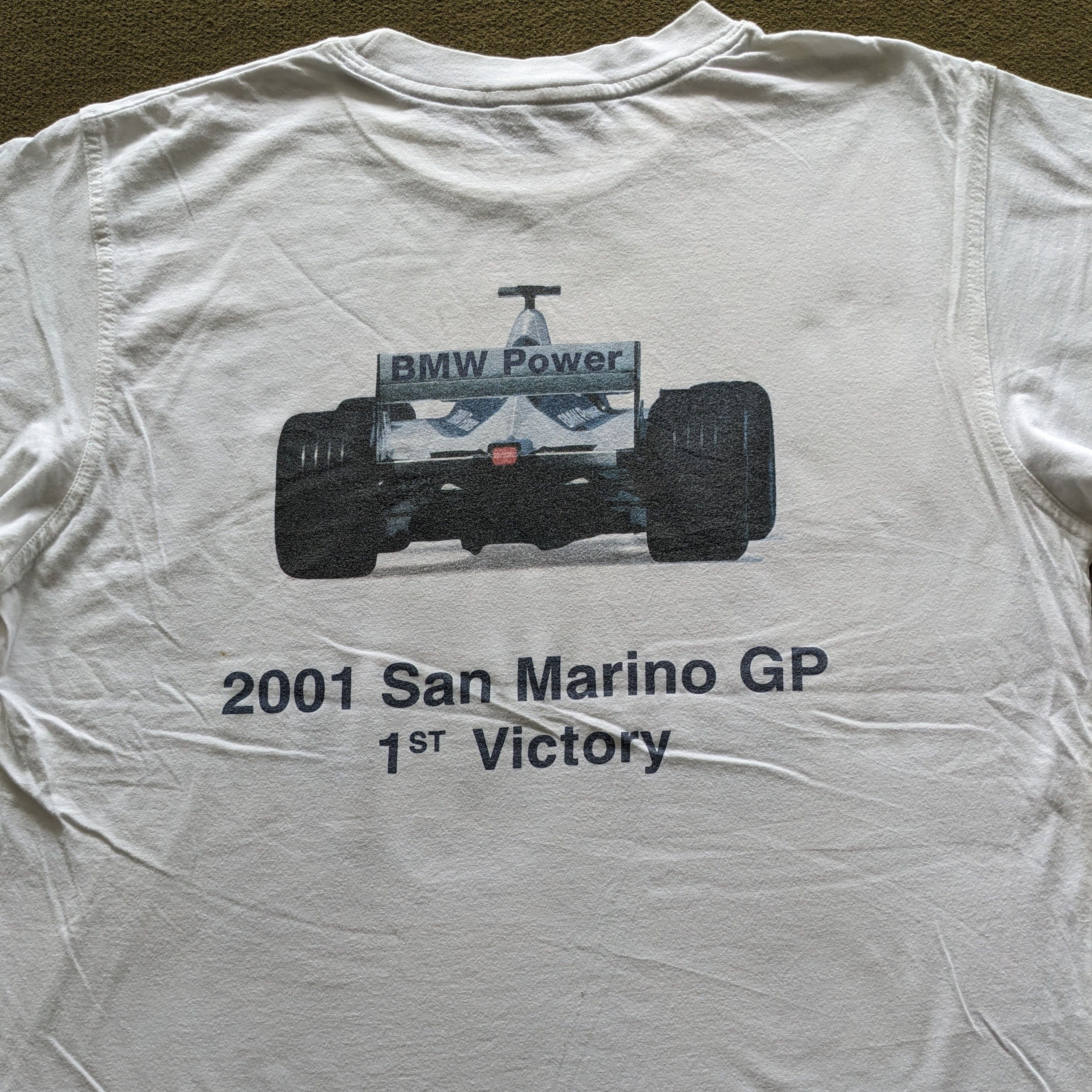 BMW Vintage BMW Williams F1 SAN MARINO Racing T-shirt Size US M / EU 48-50 / 2 - 4 Thumbnail