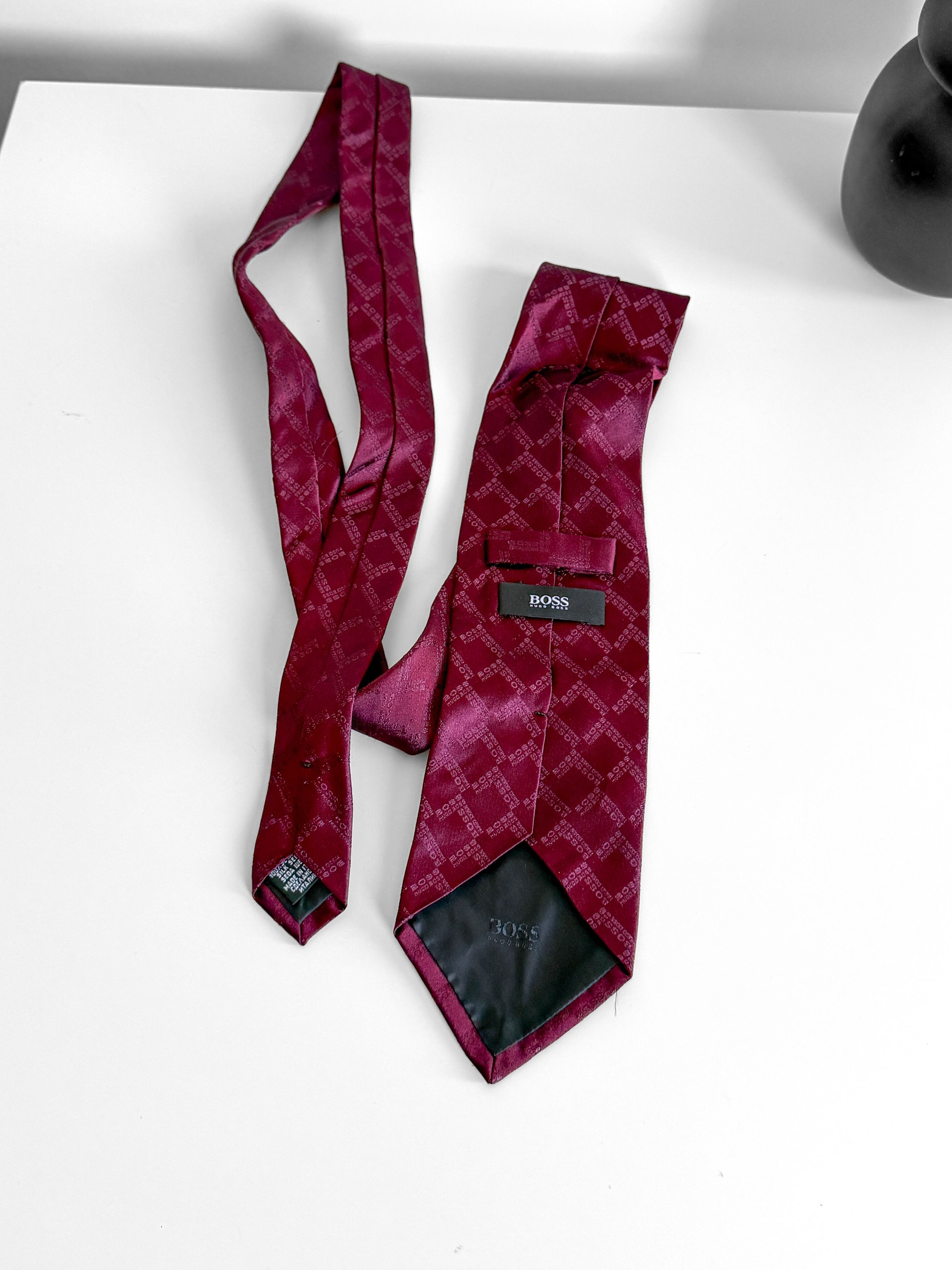 Hugo Boss Hugo Boss 6x Vintage Silk Cravats Made in Italy Size ONE SIZE - 17 Thumbnail