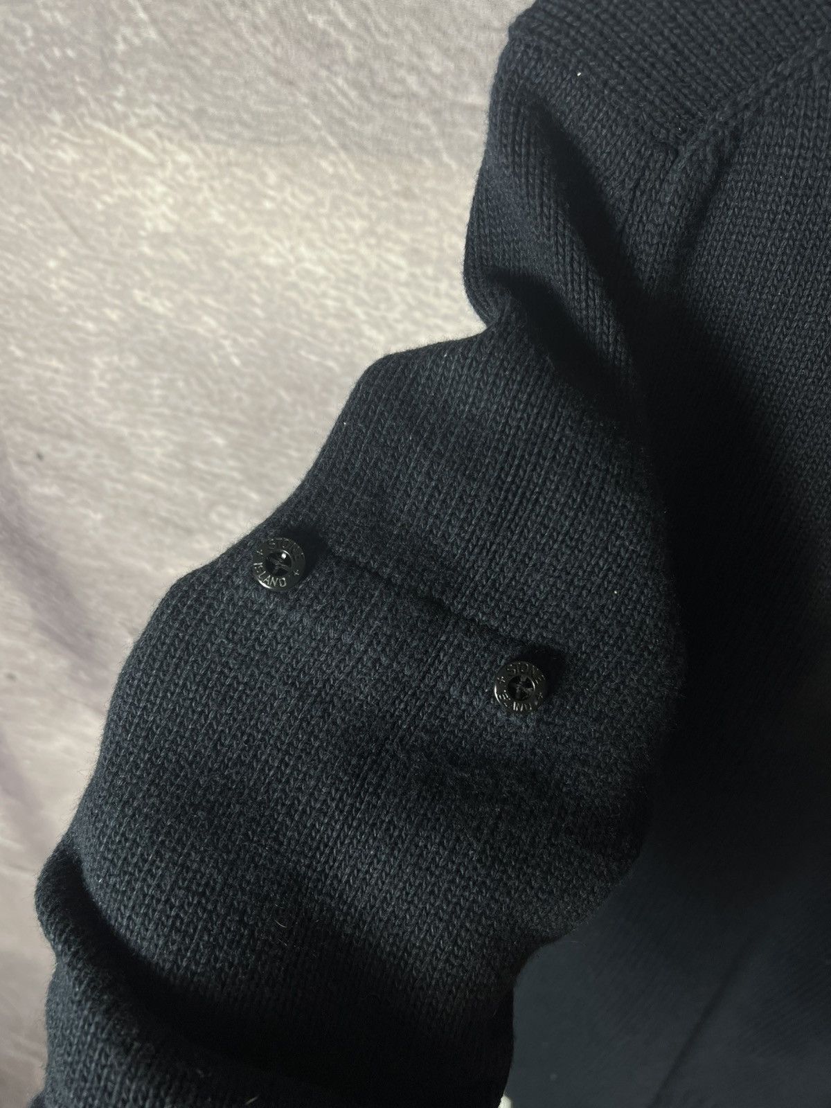 Stone Island Stone Island Wool Linen Blend Knitted Pullover FW2018 Size US M / EU 48-50 / 2 - 8 Thumbnail