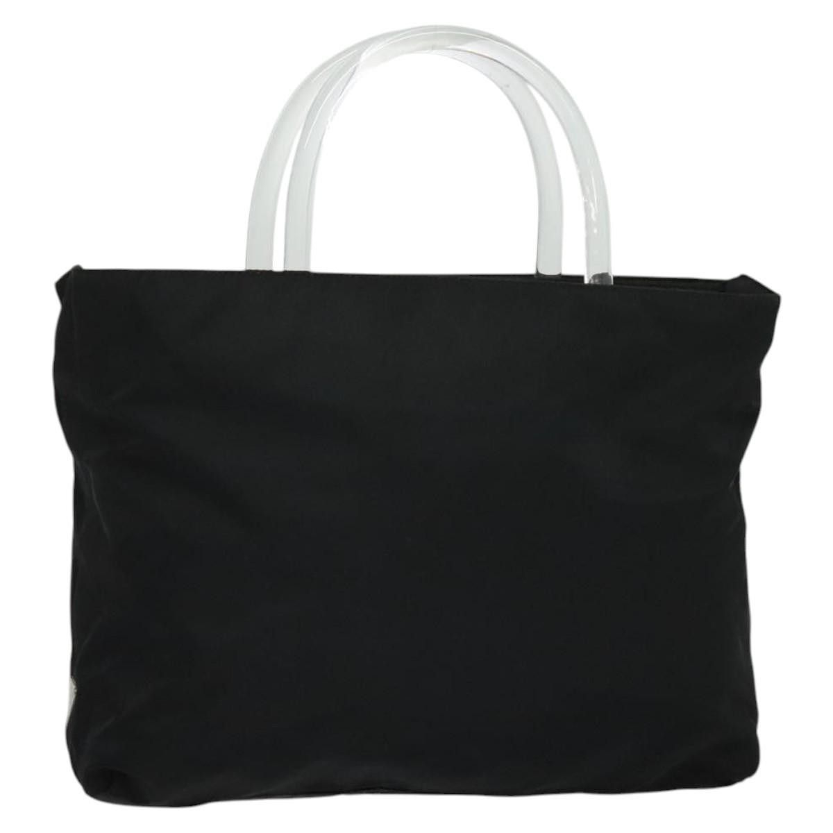 Prada Prada Resin Handle Tote Tessuto Size ONE SIZE - 1 Thumbnail