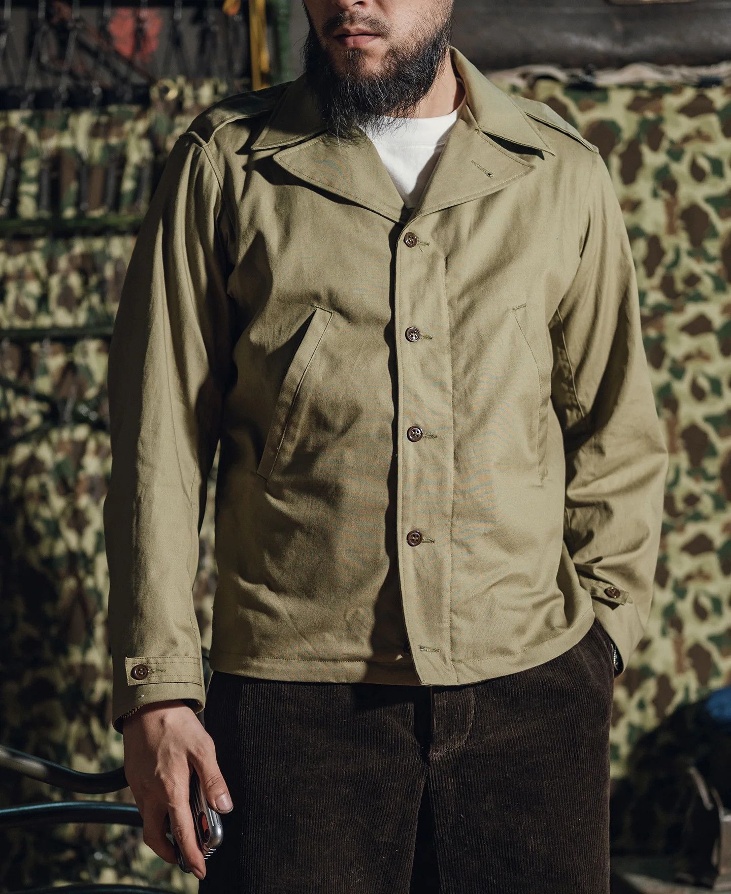 Vintage Vintage 40's M41 US Army Field Jacket by Sessler mfg Size US L / EU 52-54 / 3 - 9 Thumbnail