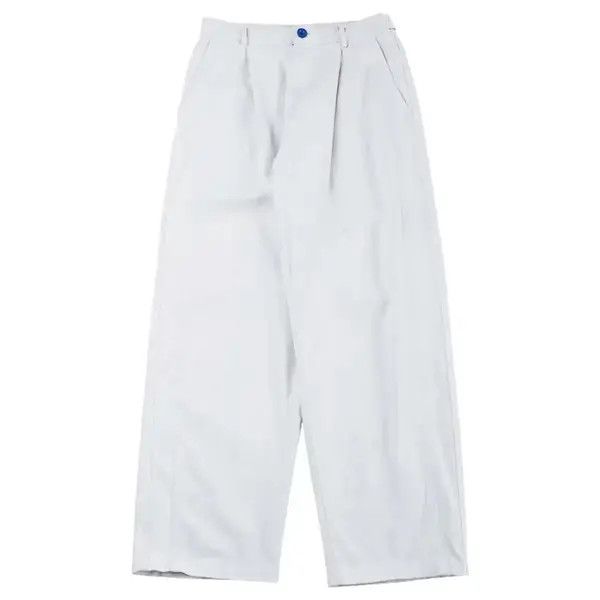 Japanese Brand 21SS Indigo Union Japan White Blue Minimalist Pants Size US 32 / EU 48 - 2 Thumbnail