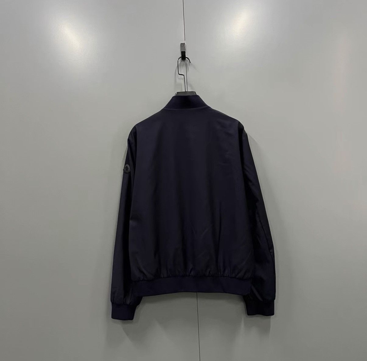 Moncler Moncler Logo Sleeve Stand Collar Zipper Jacket J41 Size US XL / EU 56 / 4 - 3 Thumbnail