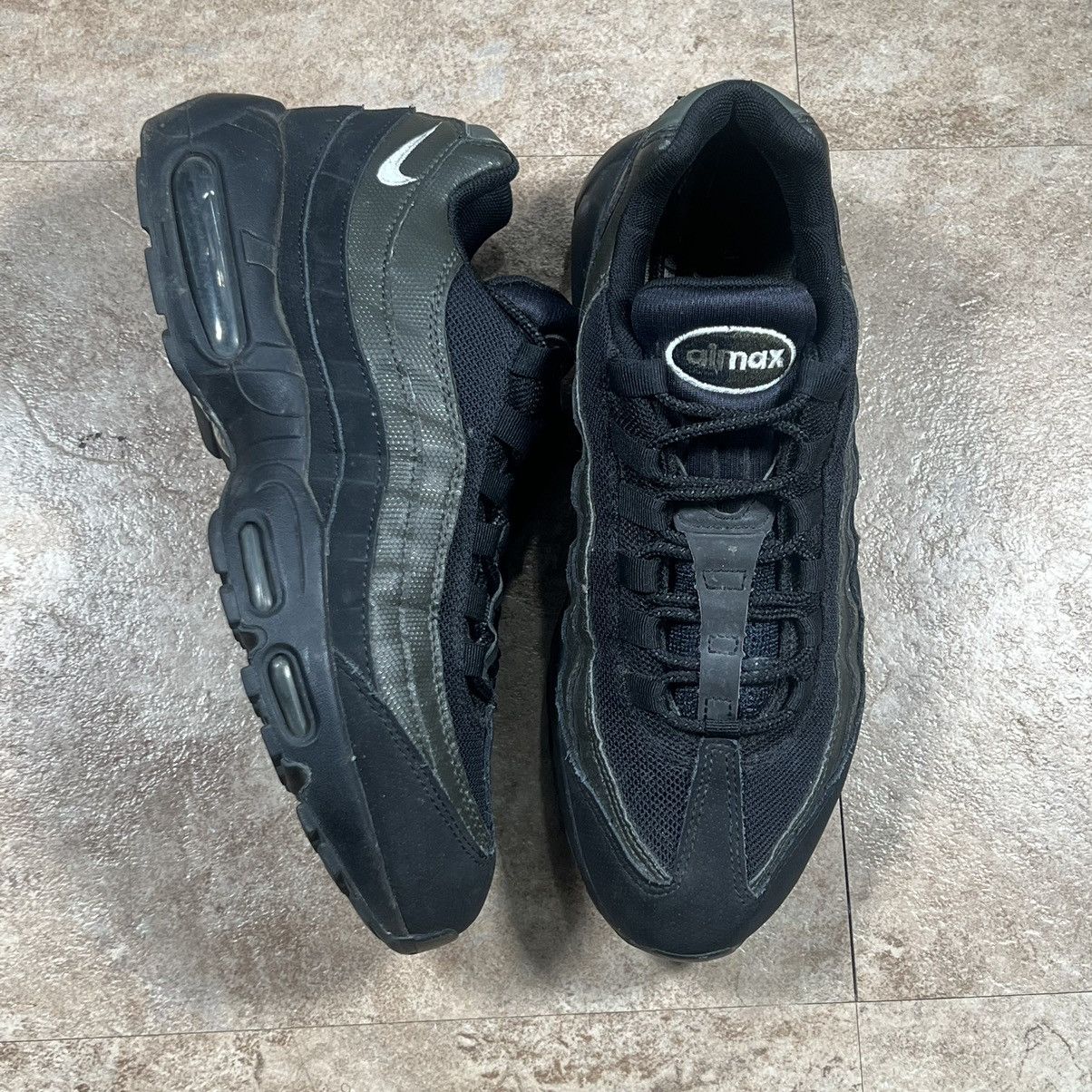 Nike Streetwear Nike Air Max 95 Black Sequoia Green Sneakers Shoes Grailed