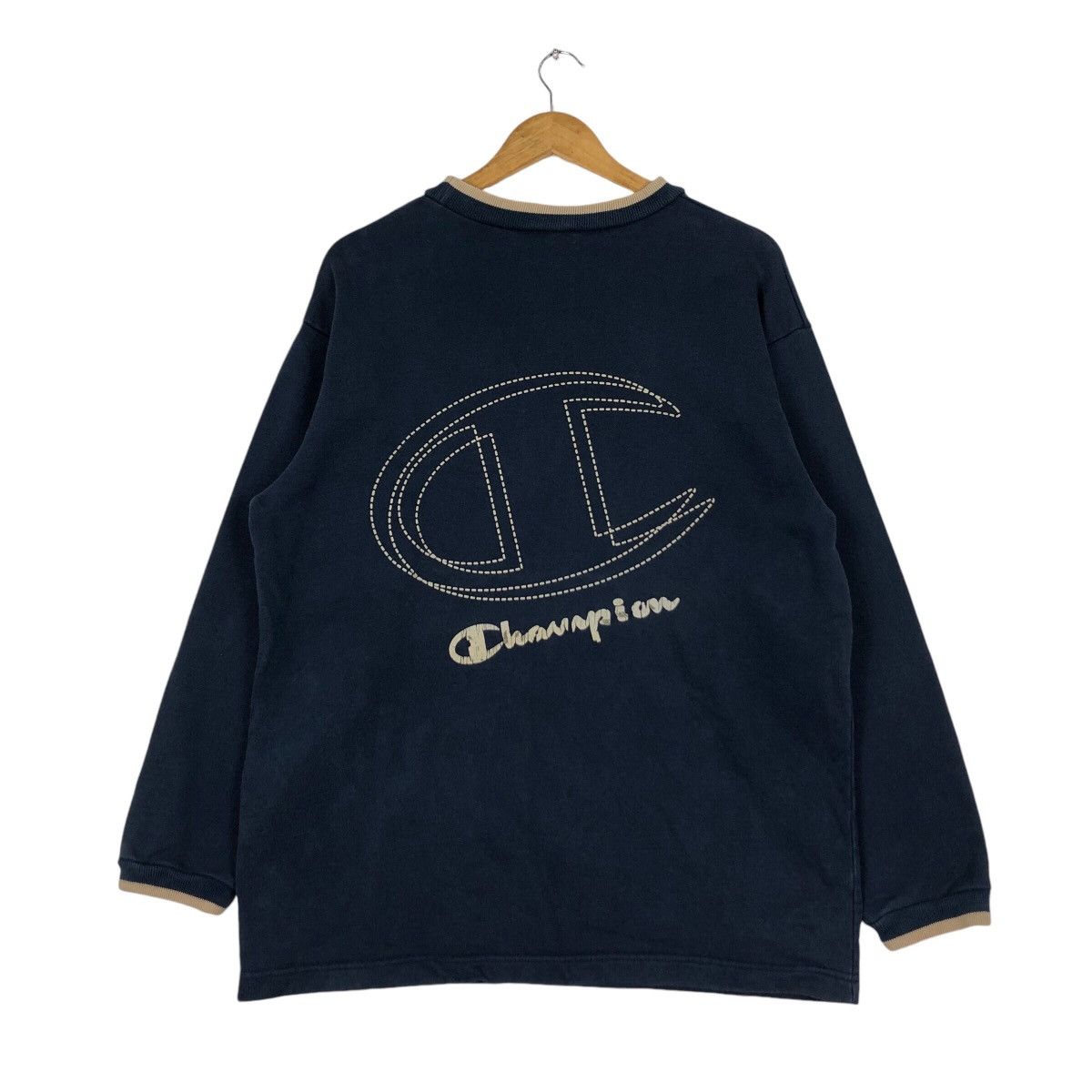 Champion × Vintage Vintage Champion Casual Sweatshirt Jumper 90s Medium Size US M / EU 48-50 / 2 - 7 Thumbnail