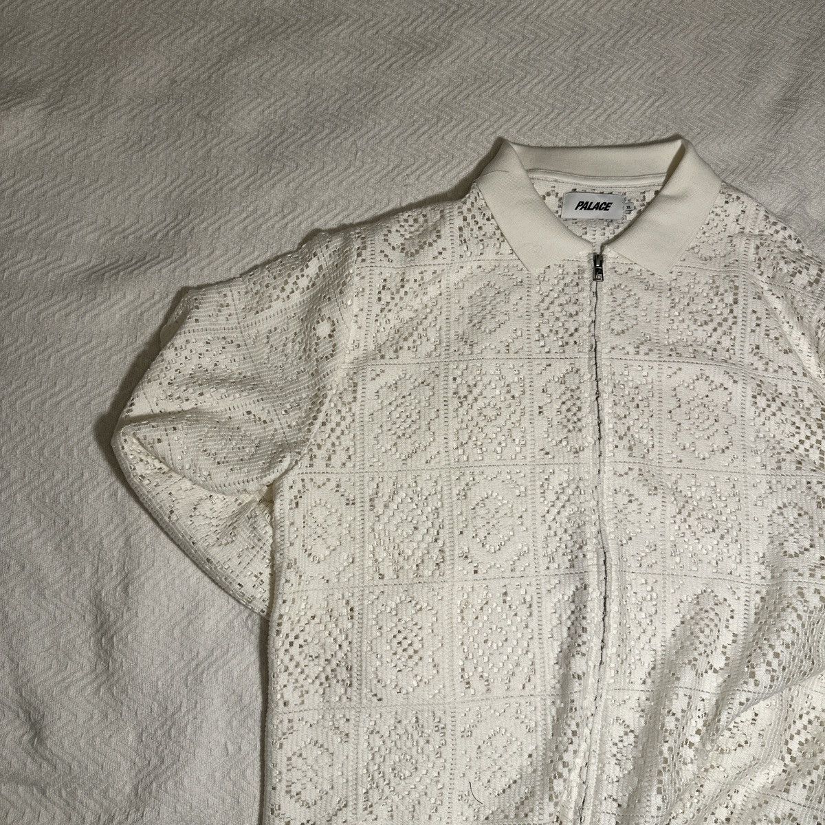 Palace Palace Crochet Jacket Size US XL / EU 56 / 4 - 1 Thumbnail