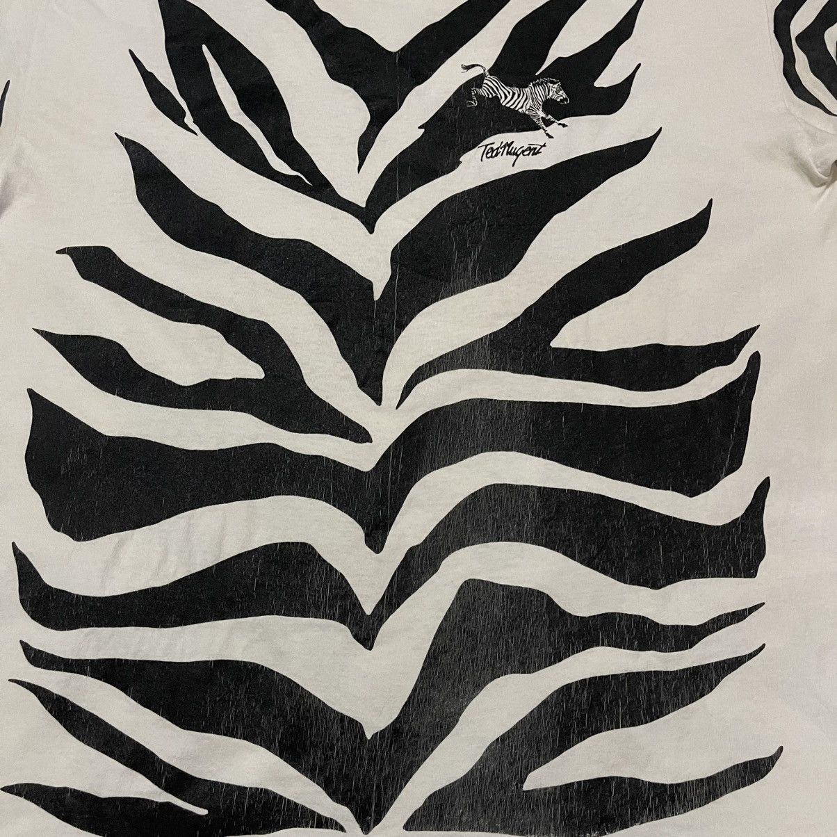 Band Tees × Vintage Ted Nugent bowhunting forever zebra 90s Size US XL / EU 56 / 4 - 4 Thumbnail