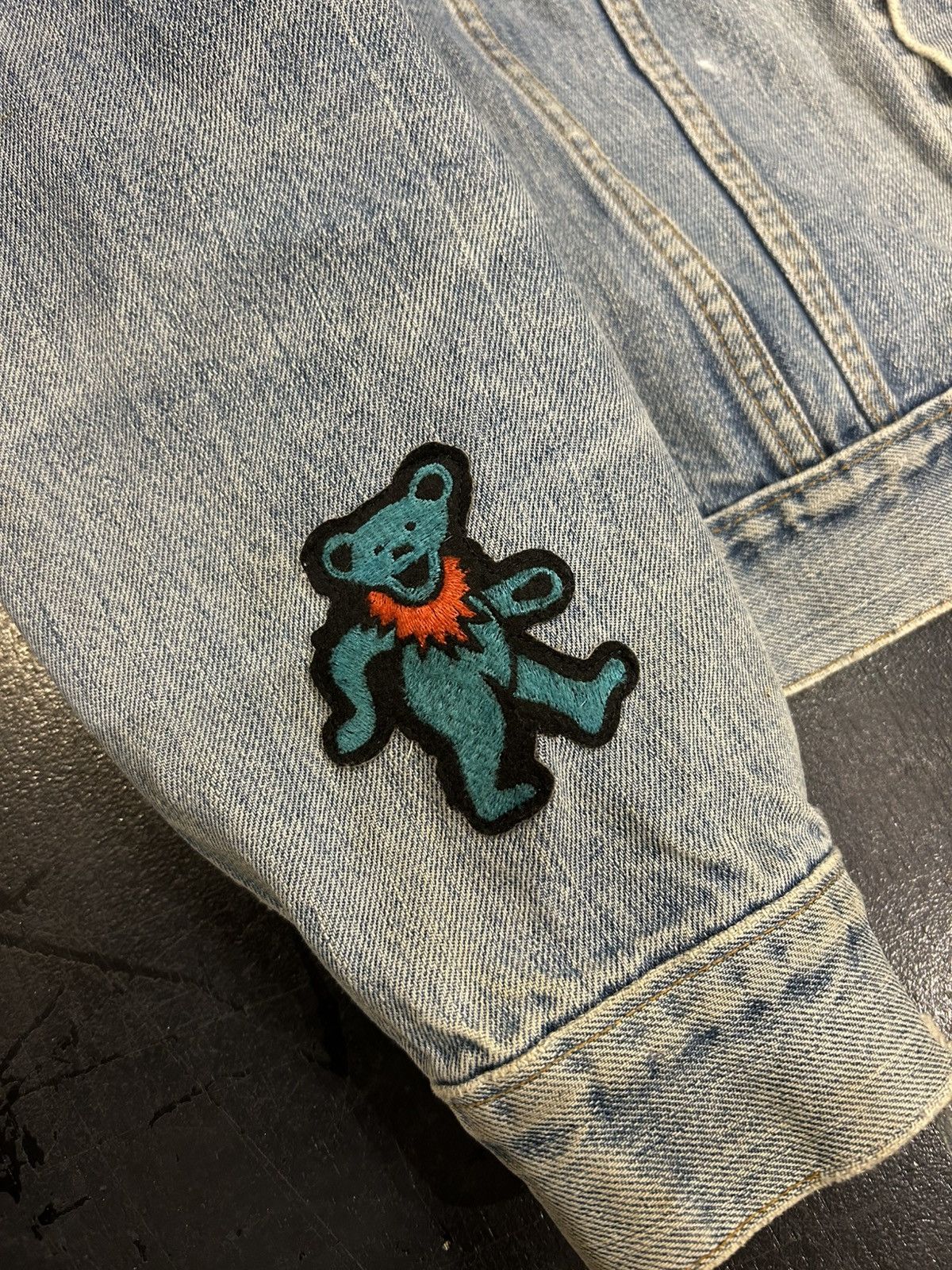MadeWorn MadeWorn LA Grateful Dead Denim Trucker Jacket Size US M / EU 48-50 / 2 - 3 Thumbnail