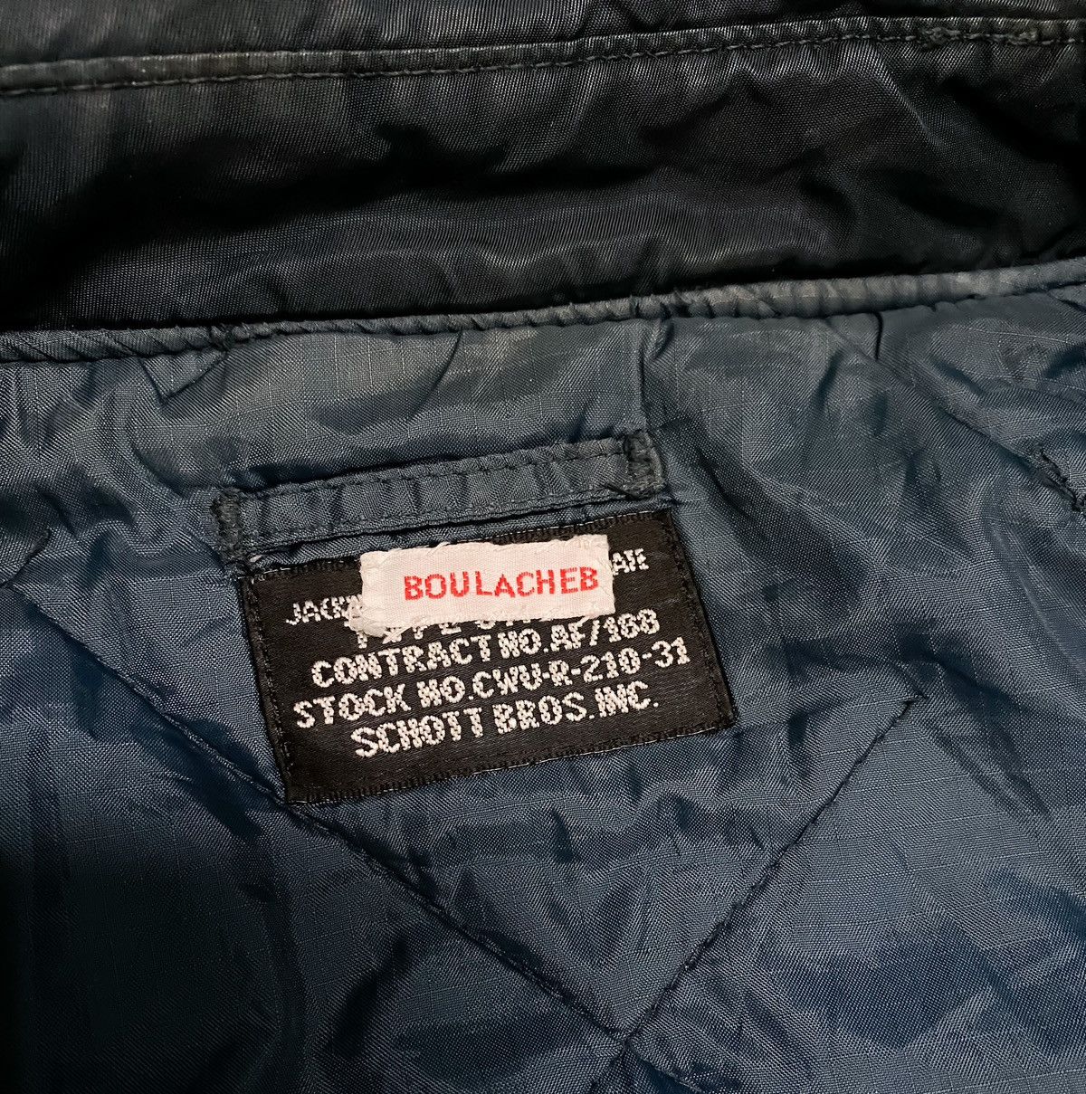 Schott × Vintage RARE‼️SCHOTT FLYER'S MAN CWU-R BOMBER JACKET Size US M / EU 48-50 / 2 - 3 Thumbnail
