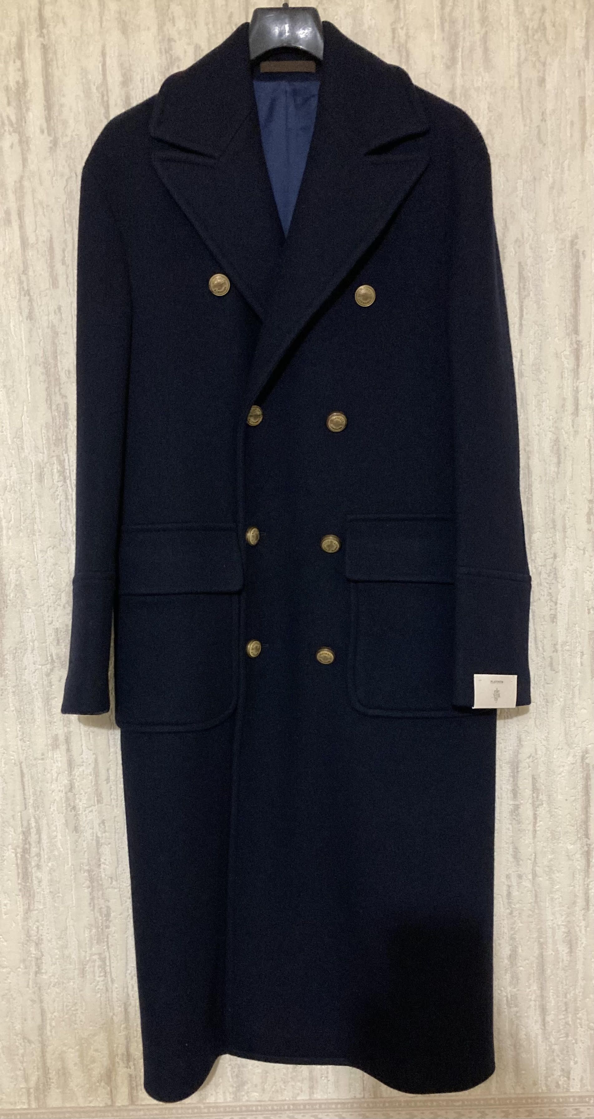Eleventy Eleventy Platinum First Class Cashemire Wool Long Overcoat Size US M / EU 48-50 / 2 - 18 Thumbnail