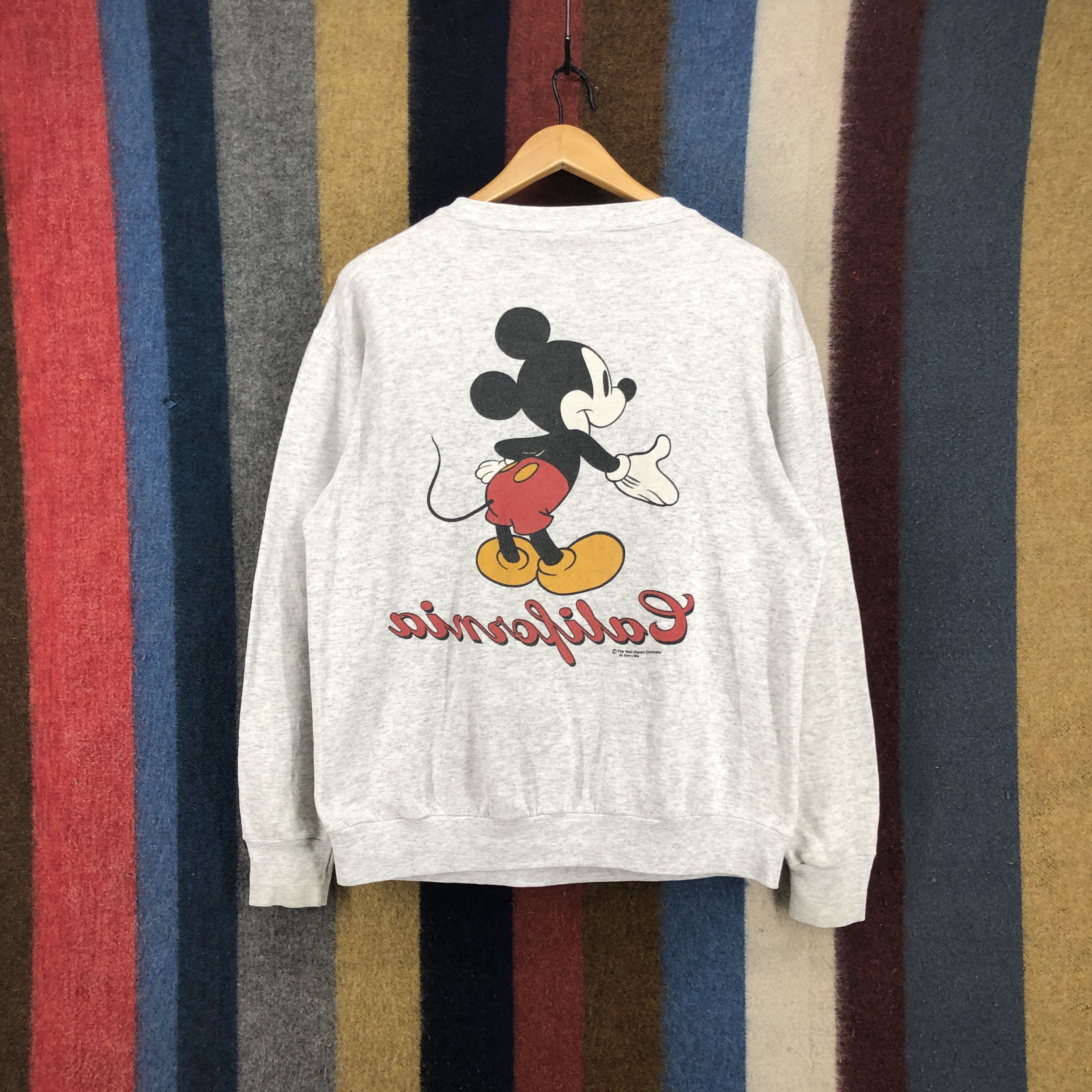 Mickey Mouse 90s Vintage MICKEY MOUSE Crew Neck Sweatshirt #0697/AD Size US M / EU 48-50 / 2 - 6 Thumbnail