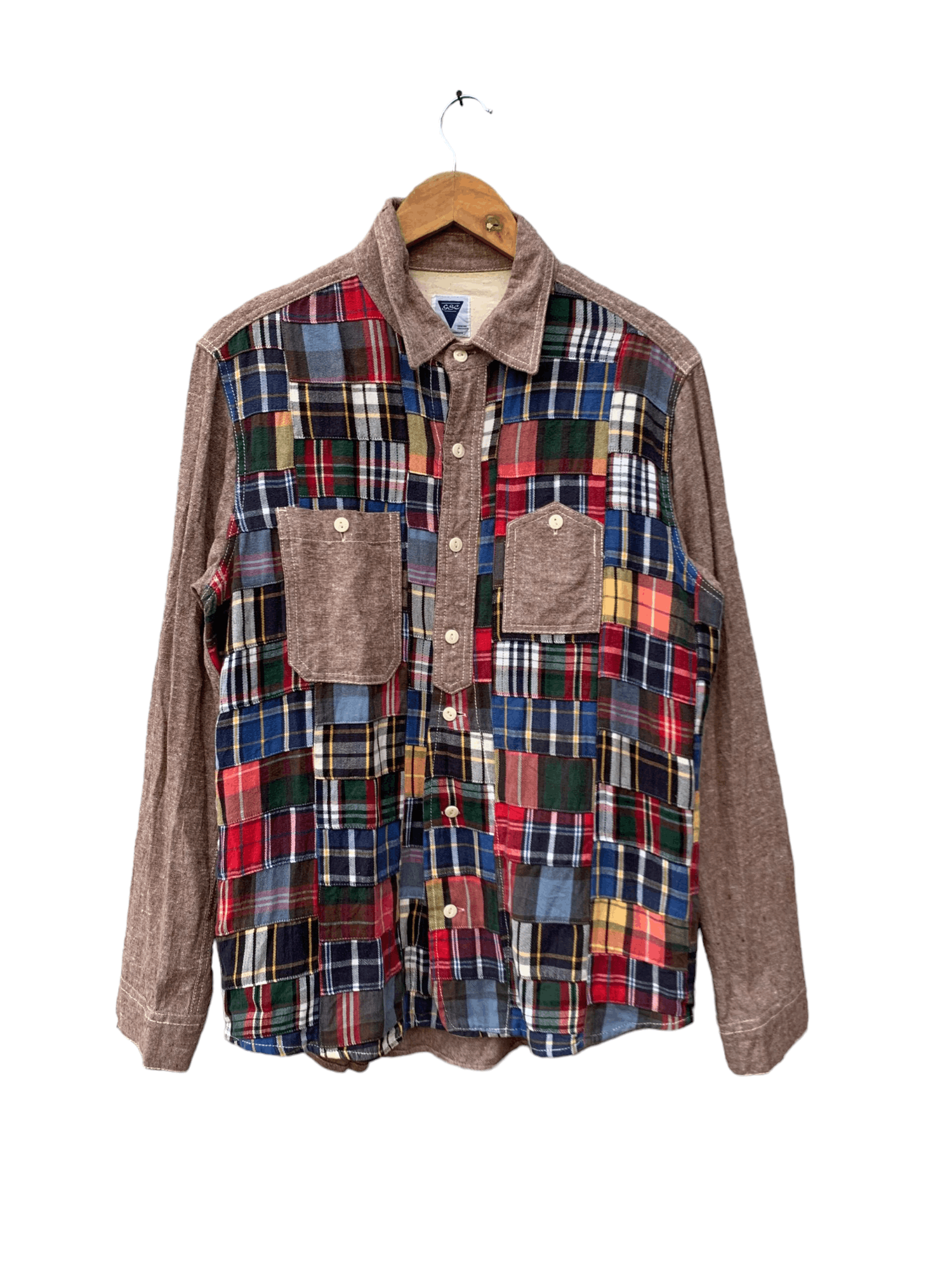 FDMTL 🇯🇵 GSC Go Slow Caravan Patchwork Button Shirt Size US M / EU 48-50 / 2 - 1 Thumbnail