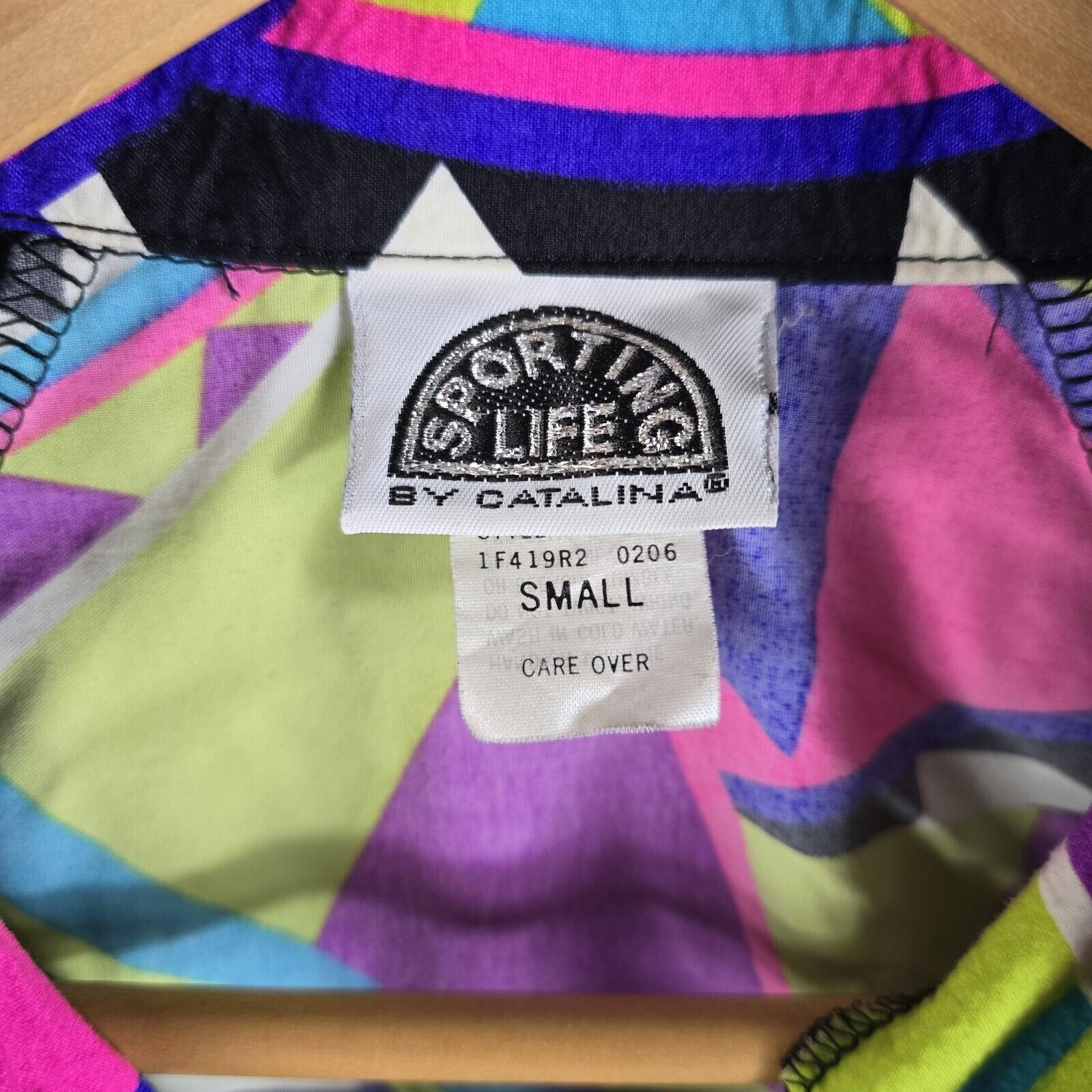 Vintage Vtg 80s Sporting Life By Catalina Windbreaker AOP Small Size US S / EU 44-46 / 1 - 6 Thumbnail