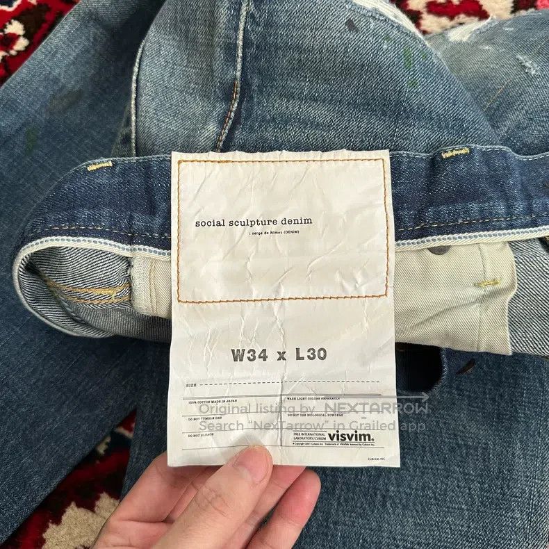 Visvim Visvim size W34L30 19AW 01.2d17 Jeans Size US 34 / EU 50 - 8 Thumbnail
