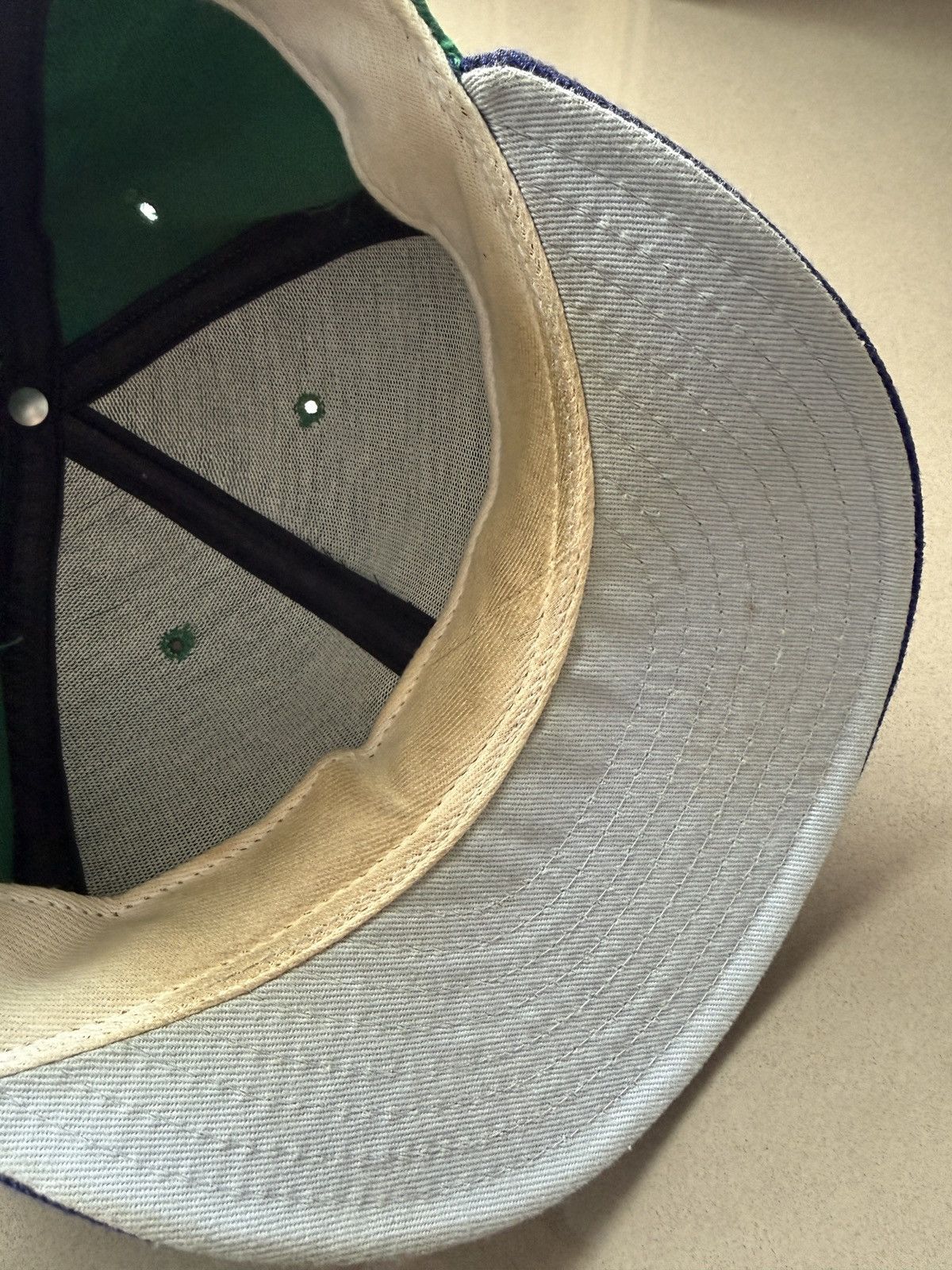 New Era Vintage 80s Denver Zephyrs New Era Fitted Hat 7 3/8 Size ONE SIZE - 6 Thumbnail