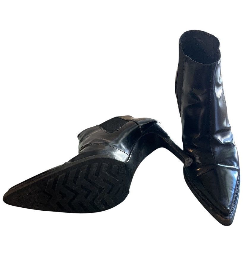 Miu Miu Vintage Miu Miu Pointed Toe Chelsea Boots Heels - Size 38.5 Size US 8.5 / IT 38.5 - 7 Thumbnail