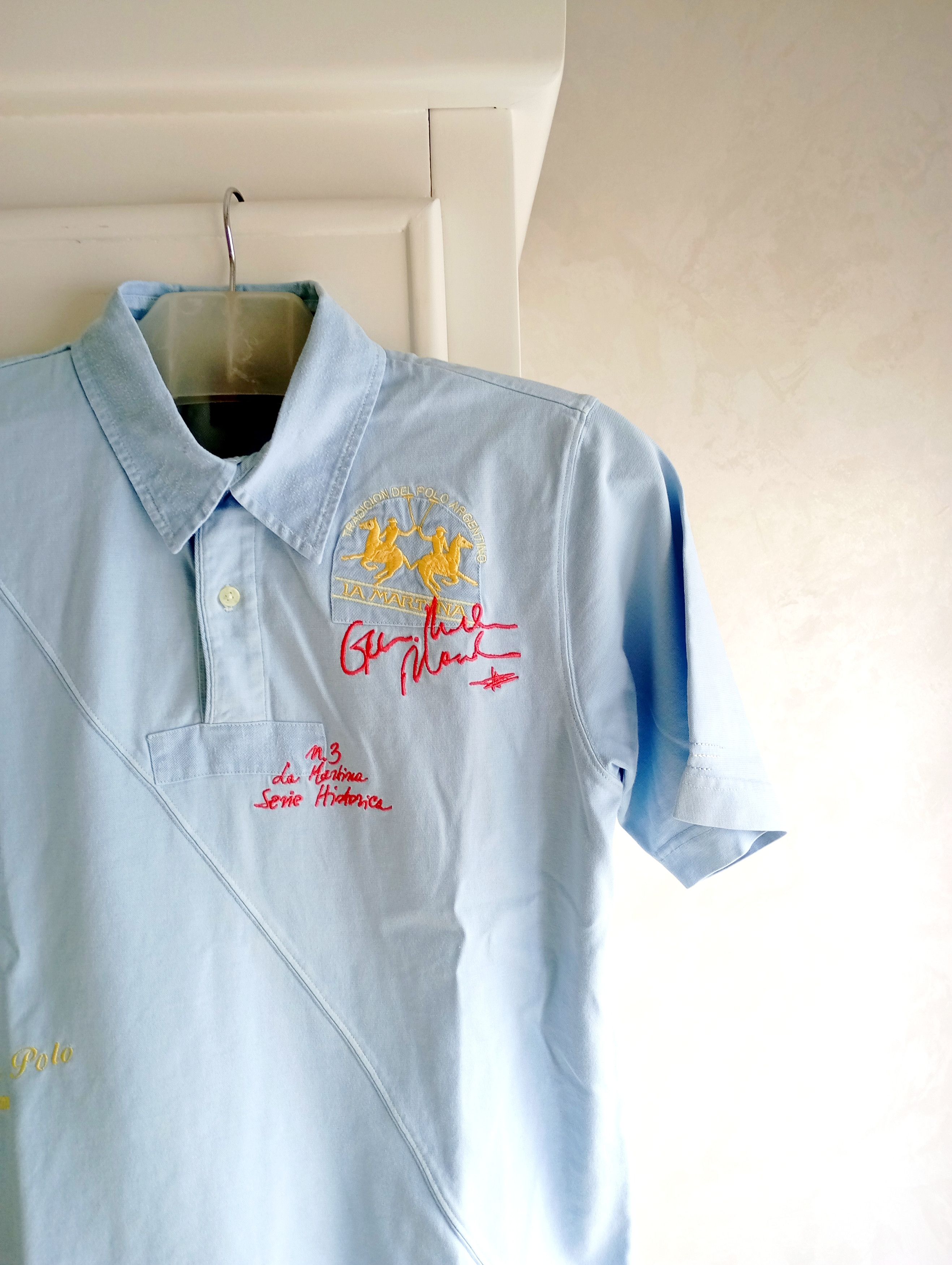 La Martina × Vintage La Martina Polo Rugby Tshirt Size M Size US M / EU 48-50 / 2 - 3 Thumbnail