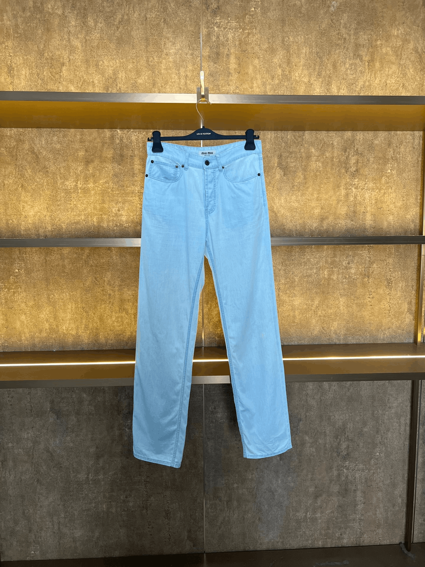 Miu Miu Miu Miu Denim Jeans 26 Women Size 26" / US 2 / IT 38 - 1 Thumbnail