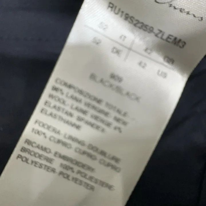 Rick Owens Rick Owens Black Relaxed-Fit Pants Size US 26 / EU 42 - 3 Thumbnail
