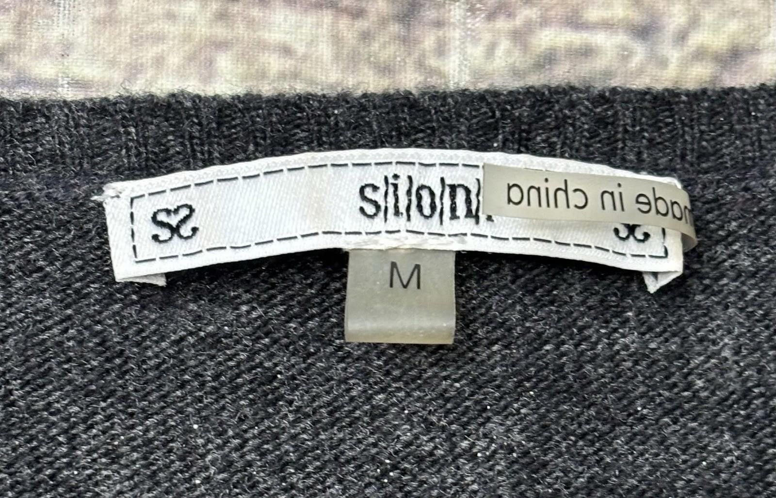 Sonia Rykiel Sioni Sweater Womens Medium Wool Cashmere Blend Lace Hem Size M / US 6-8 / IT 42-44 - 2 Thumbnail