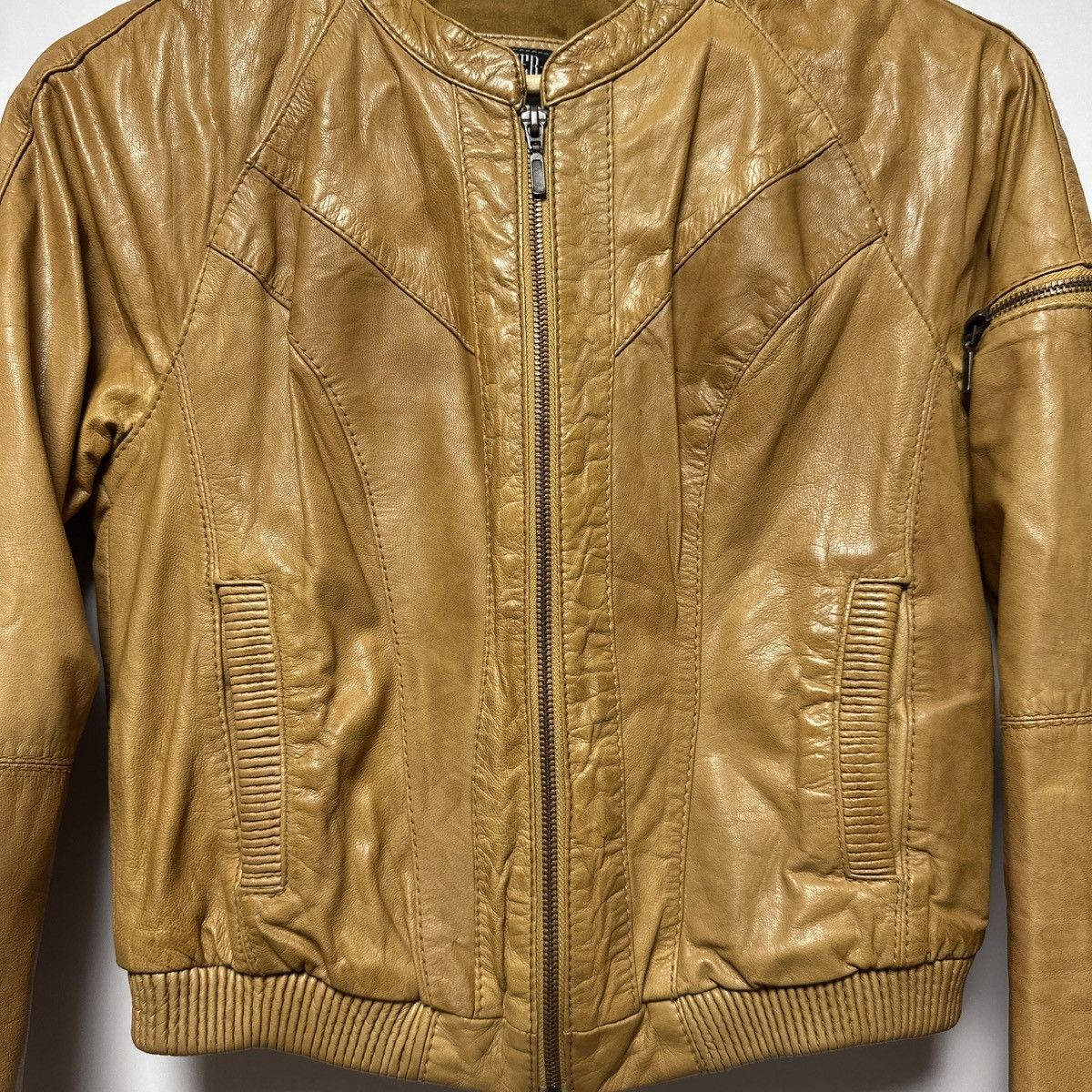 Bershka Leather jacket Bershka vintage rare y2k women japanese brand Size M / US 6-8 / IT 42-44 - 4 Thumbnail