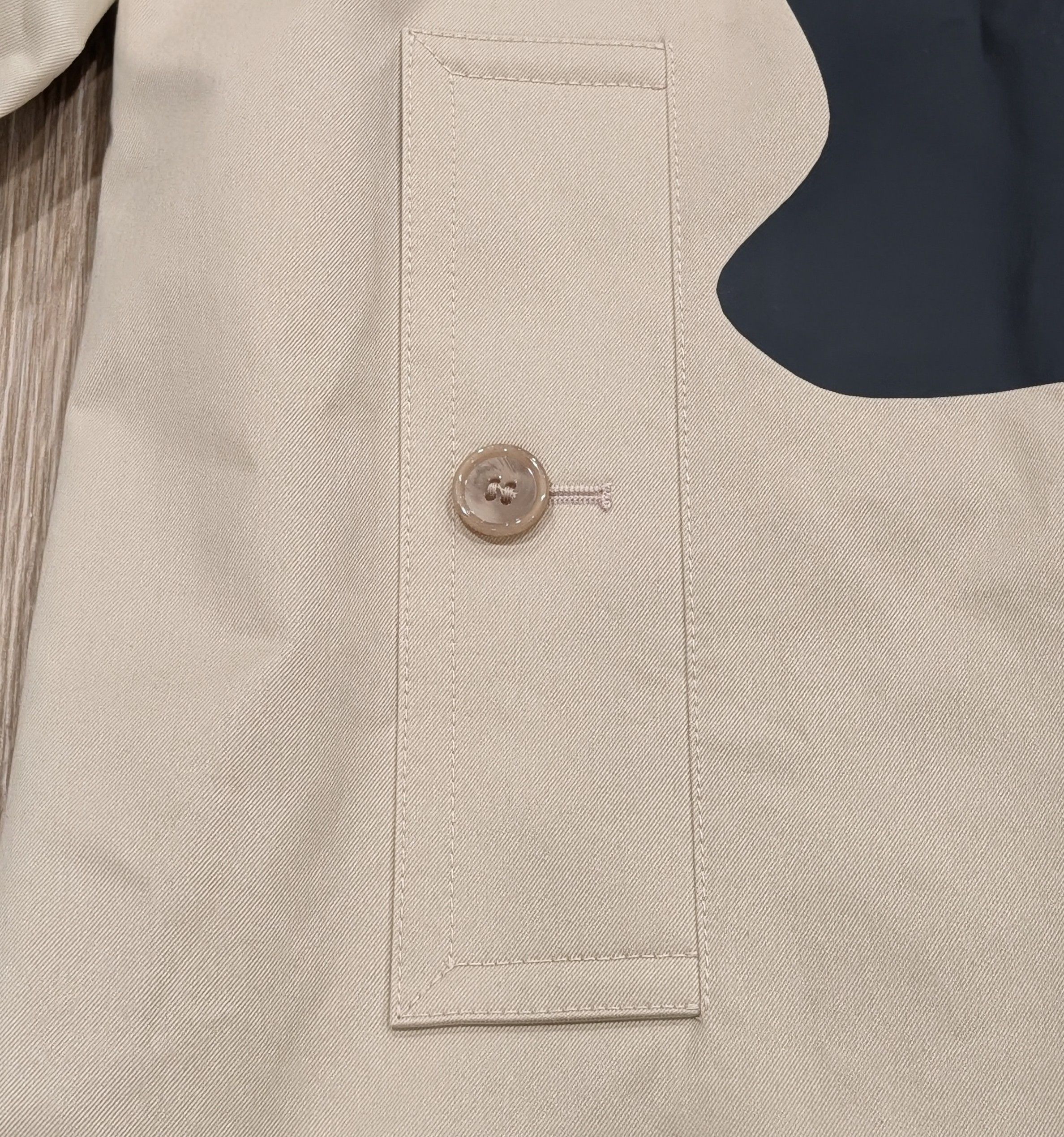 Burberry Burberry Reconstructed Cotton Gabardine Car Coat Fawn 50 Size US M / EU 48-50 / 2 - 3 Thumbnail