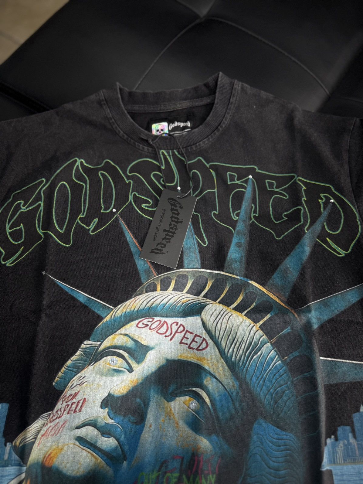 Godspeed Godspeed Stone Bling Tee Shirt Size XS (NEW) Size US XS / EU 42 / 0 - 6 Thumbnail