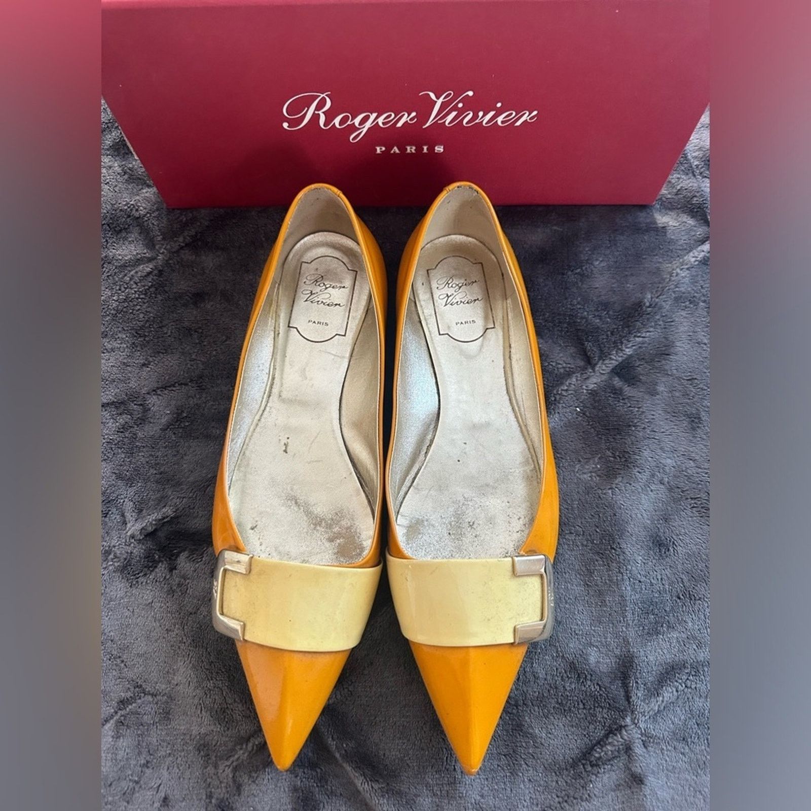 Roger Vivier Roger Vivier patent leather ballerina flat. Size US 9.5 / IT 39.5 - 1 Thumbnail