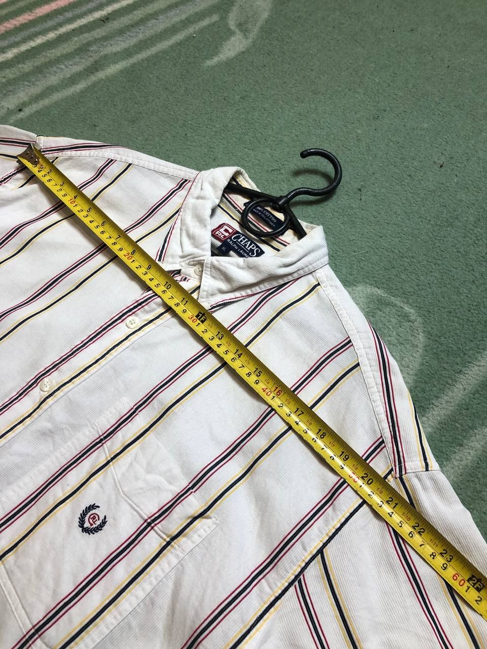 Chaps Ralph Lauren Vintage Chaps Ralph Lauren print striped Shirt Y2K size XL Size US XL / EU 56 / 4 - 10 Thumbnail