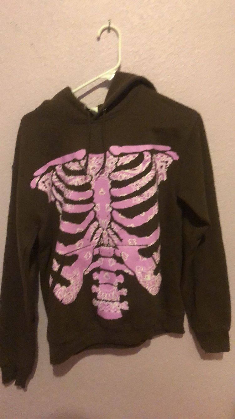 Jerzees Skeleton hoodie Size US S / EU 44-46 / 1 - 1 Thumbnail