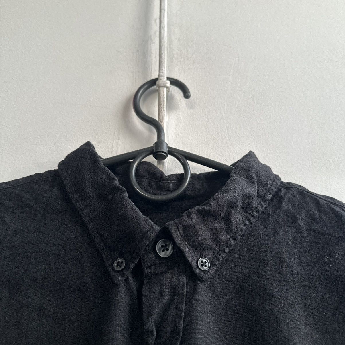 L'Homme Rouge L’homme rouge Cotton and hemp Print Button Up Shirt Size US XL / EU 56 / 4 - 8 Thumbnail