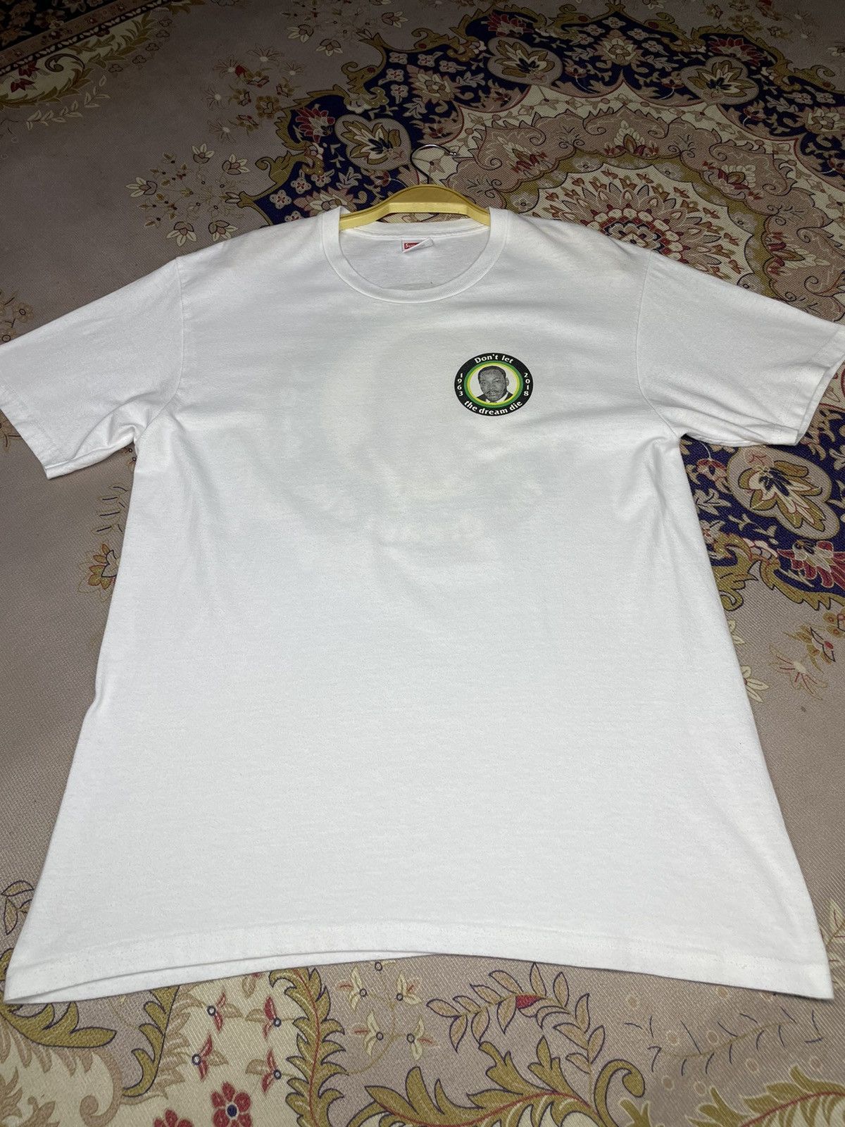 Supreme Supreme MKL”Dont Let the Dream Die” tee Size US M / EU 48-50 / 2 - 4 Thumbnail