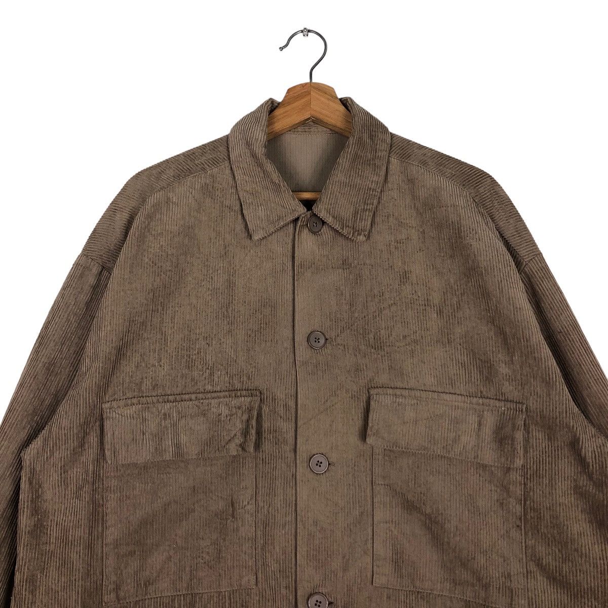 Japanese Brand 🔥90’s Vtg Chore Corduroy Work Jacket GU Japan Issey Miyake Size US L / EU 52-54 / 3 - 3 Thumbnail