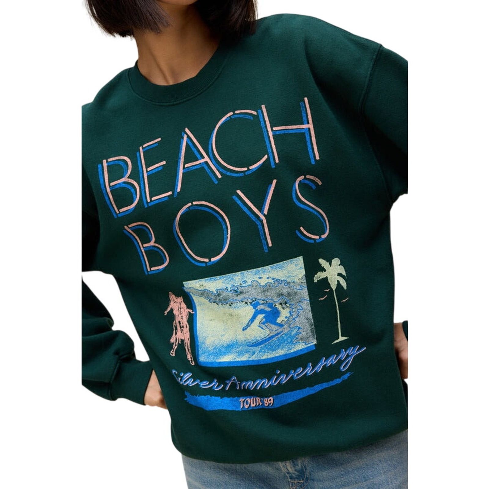Daydreamer DAYDREAMER Beach Boys Pine Green Silver Anniversary BF Crew Size S / US 4 / IT 40 - 7 Thumbnail