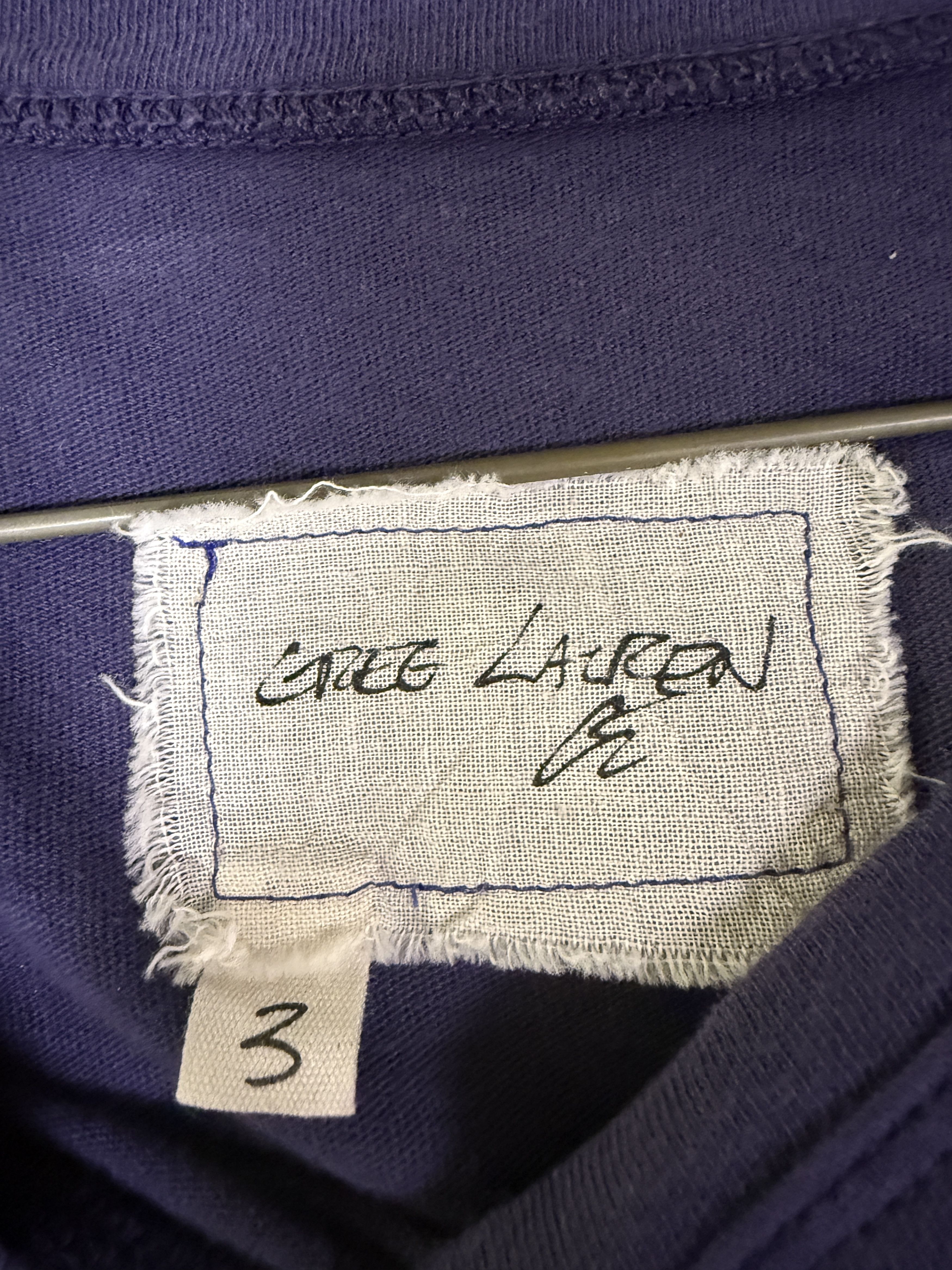 Greg Lauren Greg Lauren Short Sleeve Logo Crew Neck Tee Size US L / EU 52-54 / 3 - 6 Thumbnail