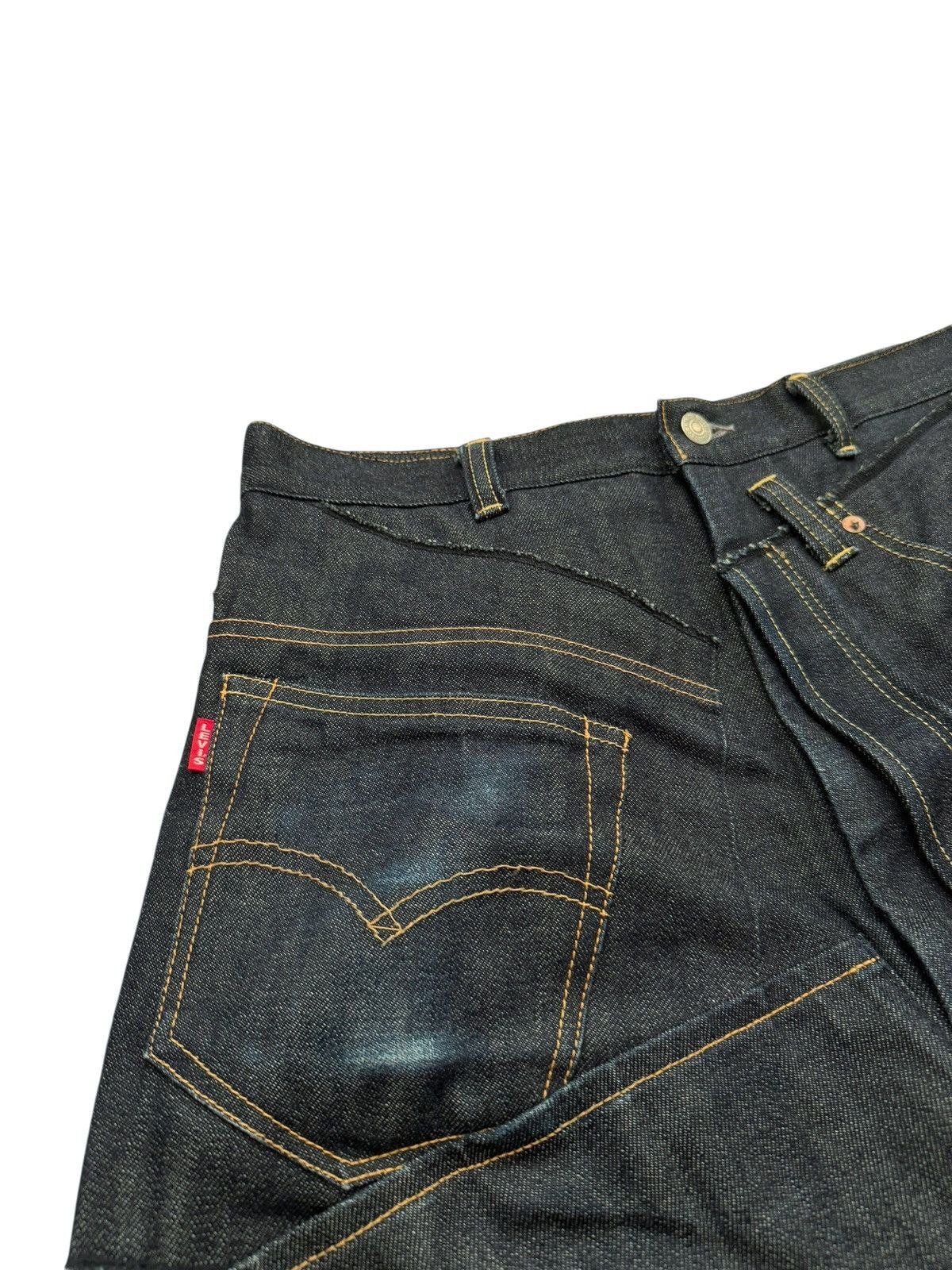 Junya Watanabe × Levi's 2024 Patchwork Runway Levi’s Denim Jeans Size US 32 / EU 48 - 5 Thumbnail
