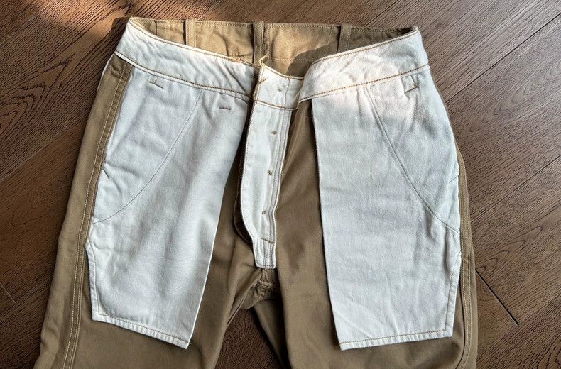 Freewheelers Freewheelers Khaki-coloured officer trousers Size US 28 / EU 44 - 5 Thumbnail