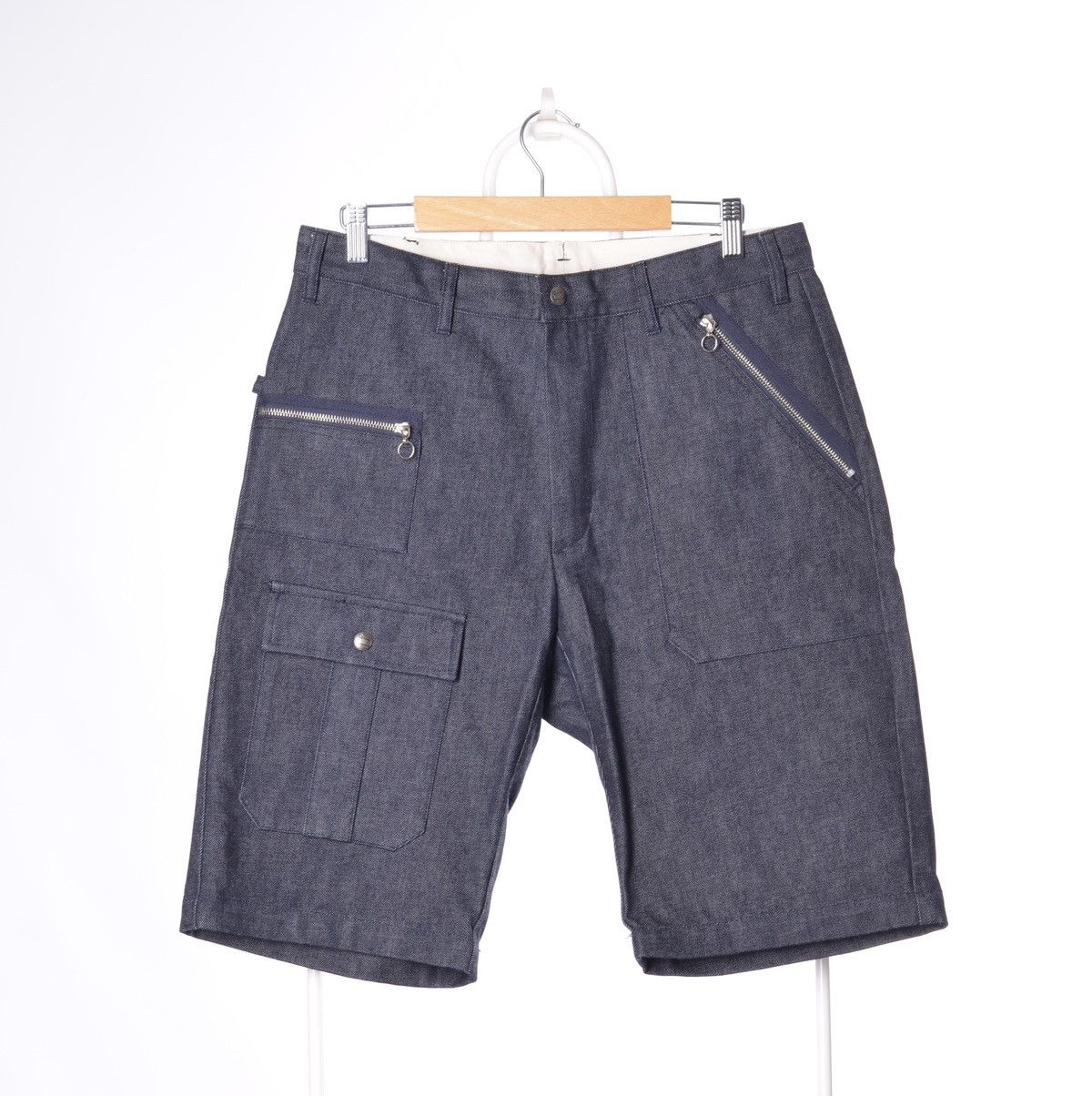 Woolrich Woolen Mills Woolrich denim jeans cargo shorts size 33 Size US 33 - 3 Thumbnail