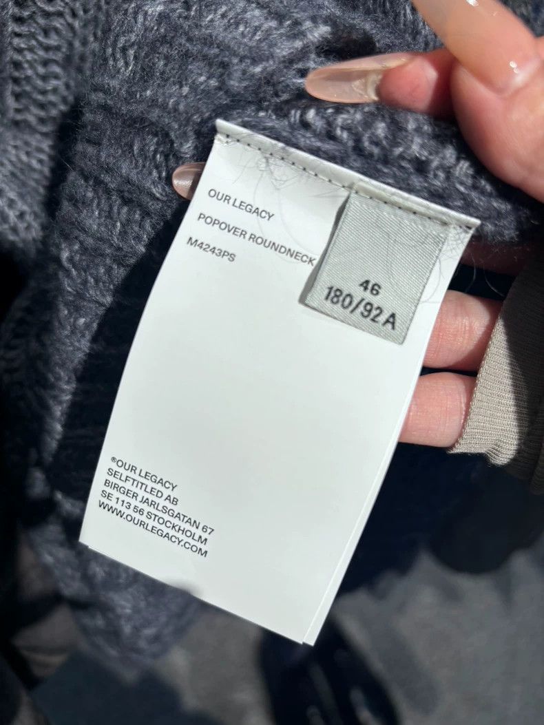 Our Legacy Our Legacy size50 Grey-blue-purple jacket Size US M / EU 48-50 / 2 - 4 Thumbnail