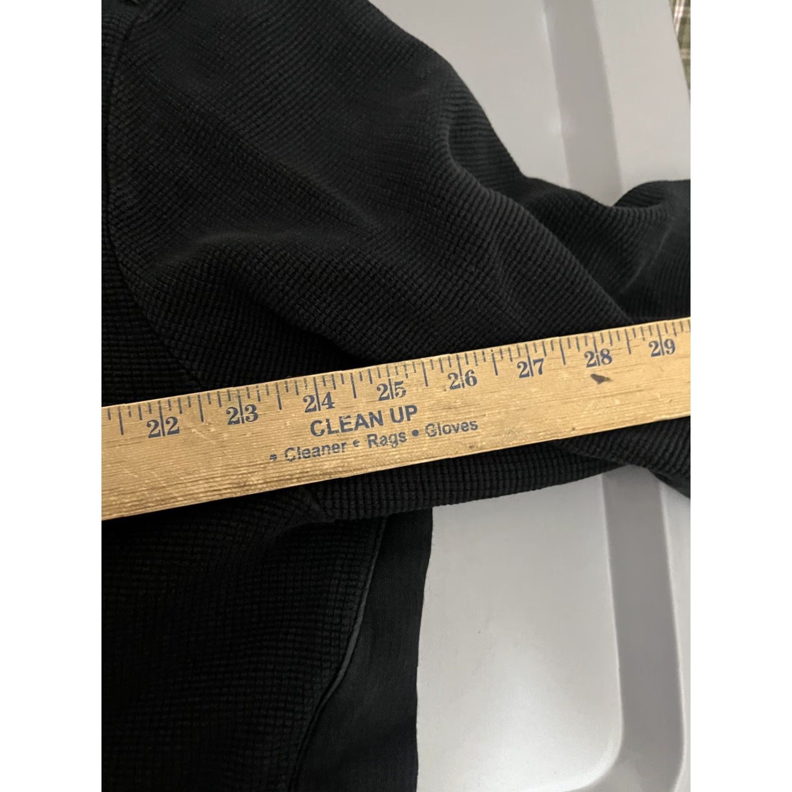 Calvin Klein Calvin Klein Jeans Men's Sweater 2XL Mock Neck 1/4 Zip Black Size US XXL / EU 58 / 5 - 5 Thumbnail