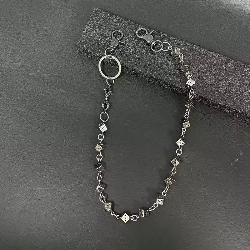 Jewelry Dice Wallet Chain, Pants Chain Size ONE SIZE - 1 Thumbnail