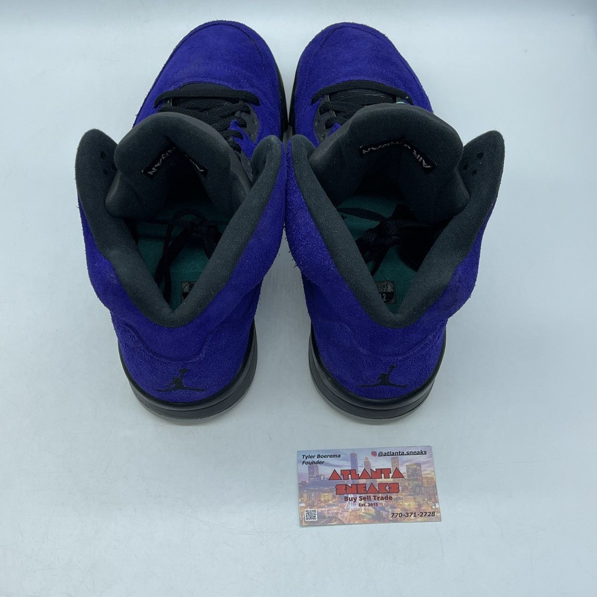 Jordan Brand Air Jordan 5 alternate grape Size US 12 / EU 45 - 6 Thumbnail