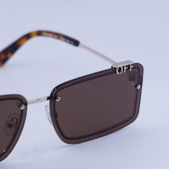Off-White 🕶️New Off-White OERI13N TAMPA 7664 Sunglasses - Gold Frame Size ONE SIZE - 5 Thumbnail