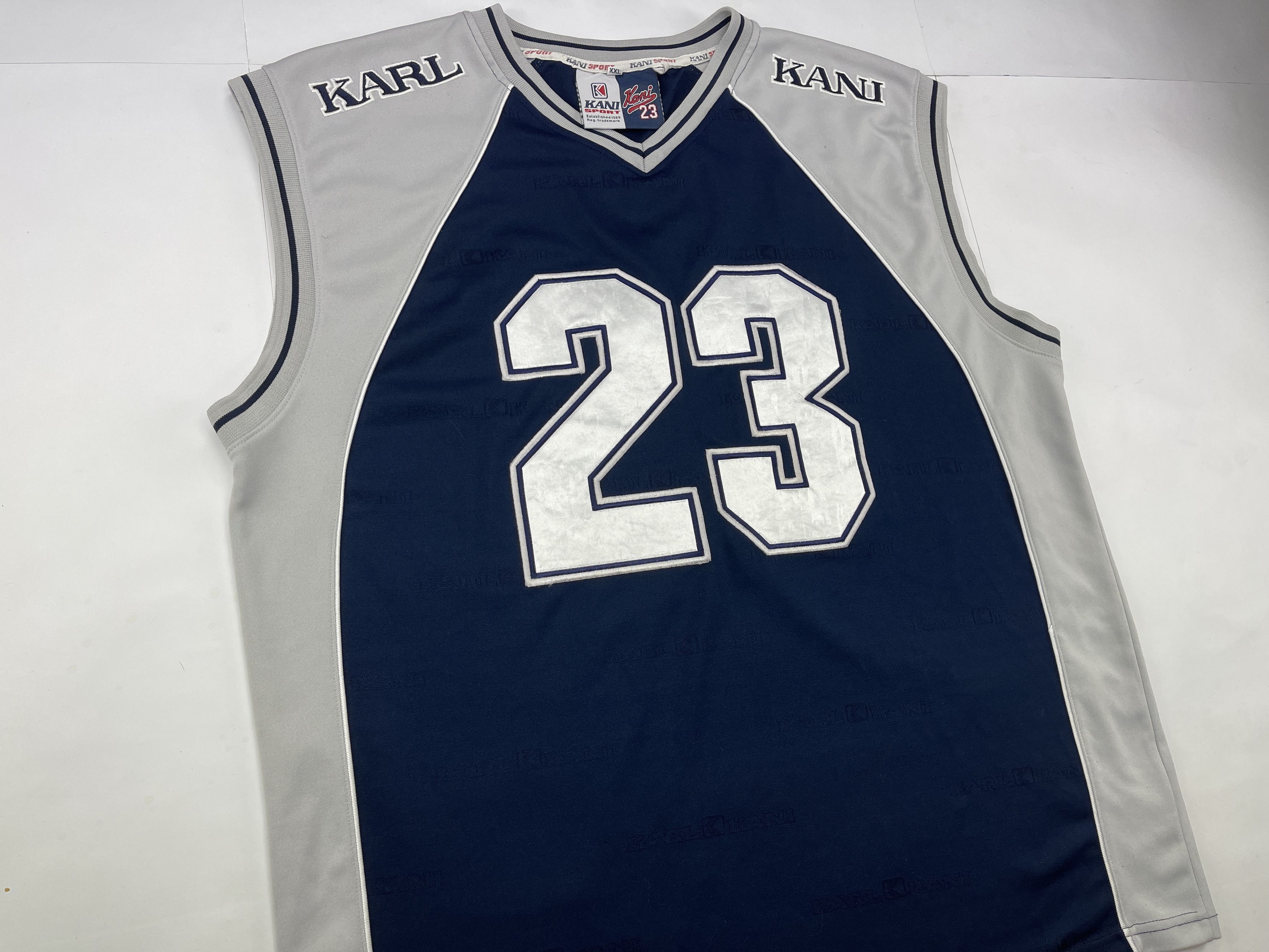 Karl Kani KARL KANI jersey, vintage hip hop t-shirt, 90s hip hop XXL Size US XXL / EU 58 / 5 - 3 Thumbnail