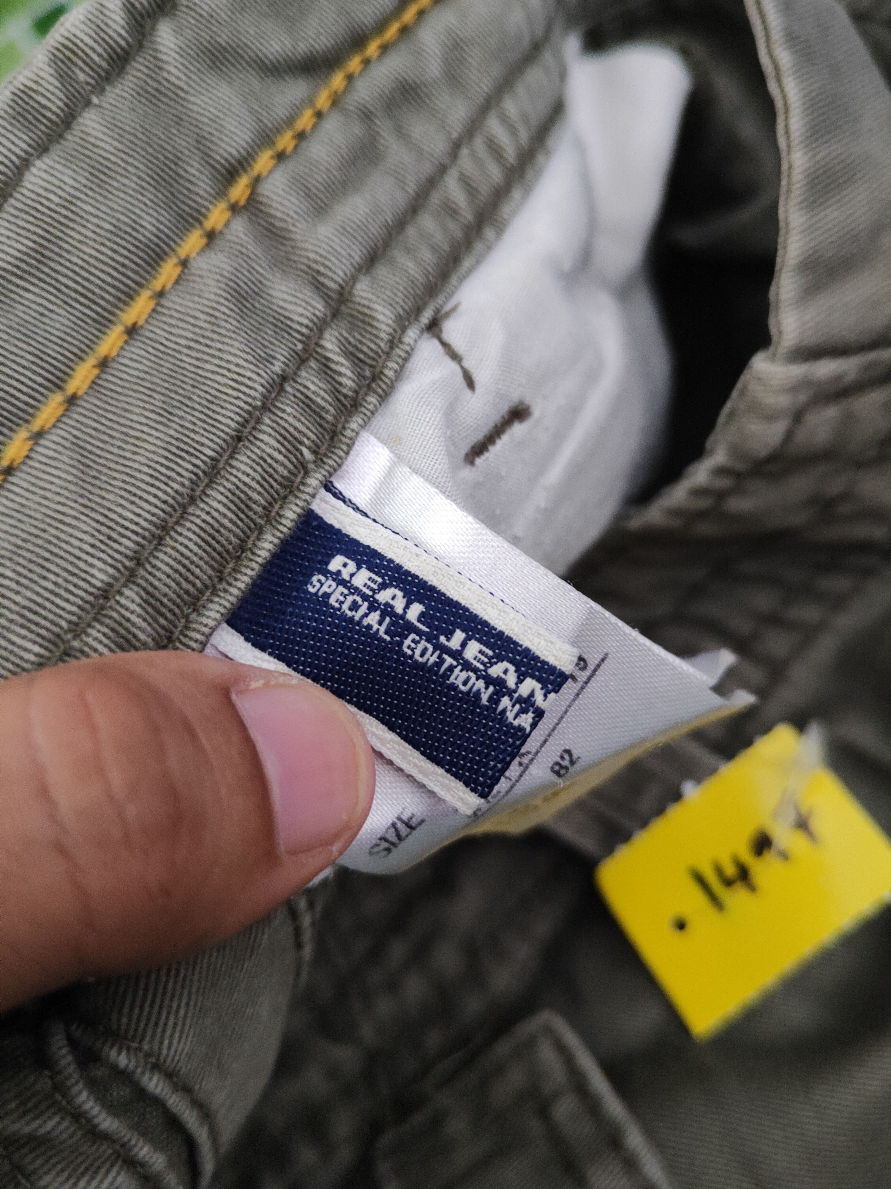 Japanese Brand DL Villand Olive Multipocket Tactical Cargo Pants #1497 Size US 32 / EU 48 - 13 Thumbnail