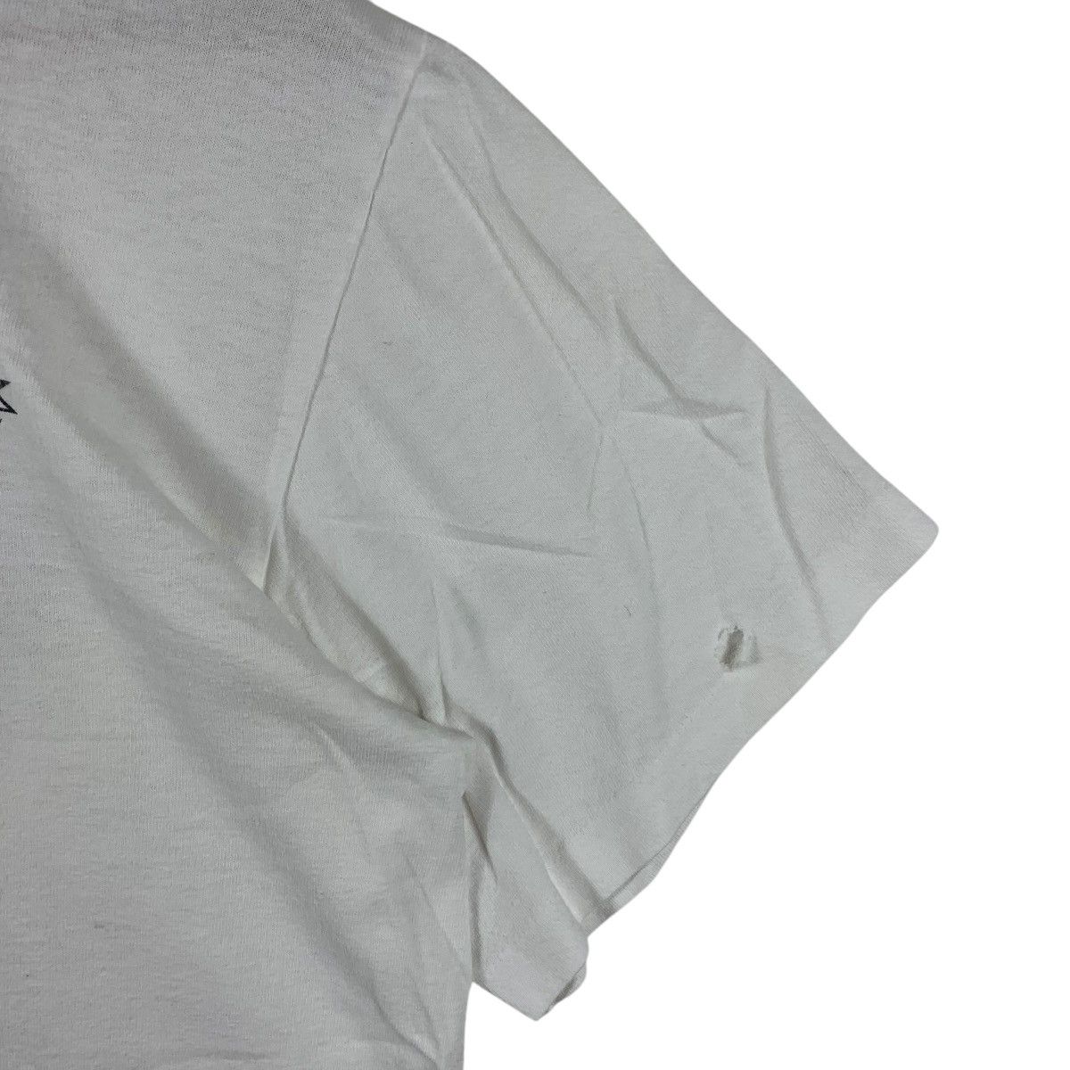 Vintage Vintage 90s RUSS K back hit back print tee shirt Size US S / EU 44-46 / 1 - 7 Thumbnail