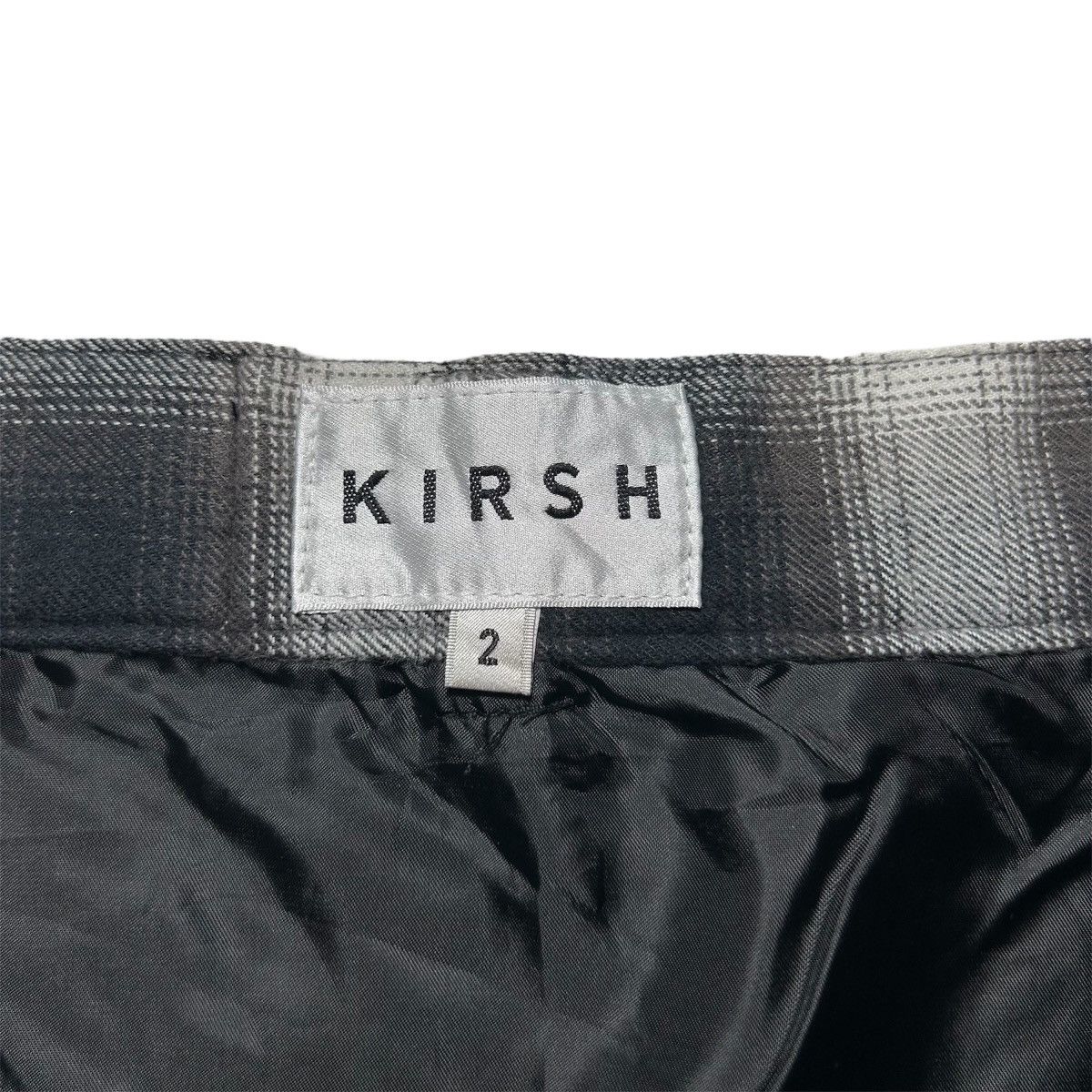 Japanese Brand KIRSH Plaid Button Skirt Size 27" / US 4 / IT 40 - 5 Thumbnail