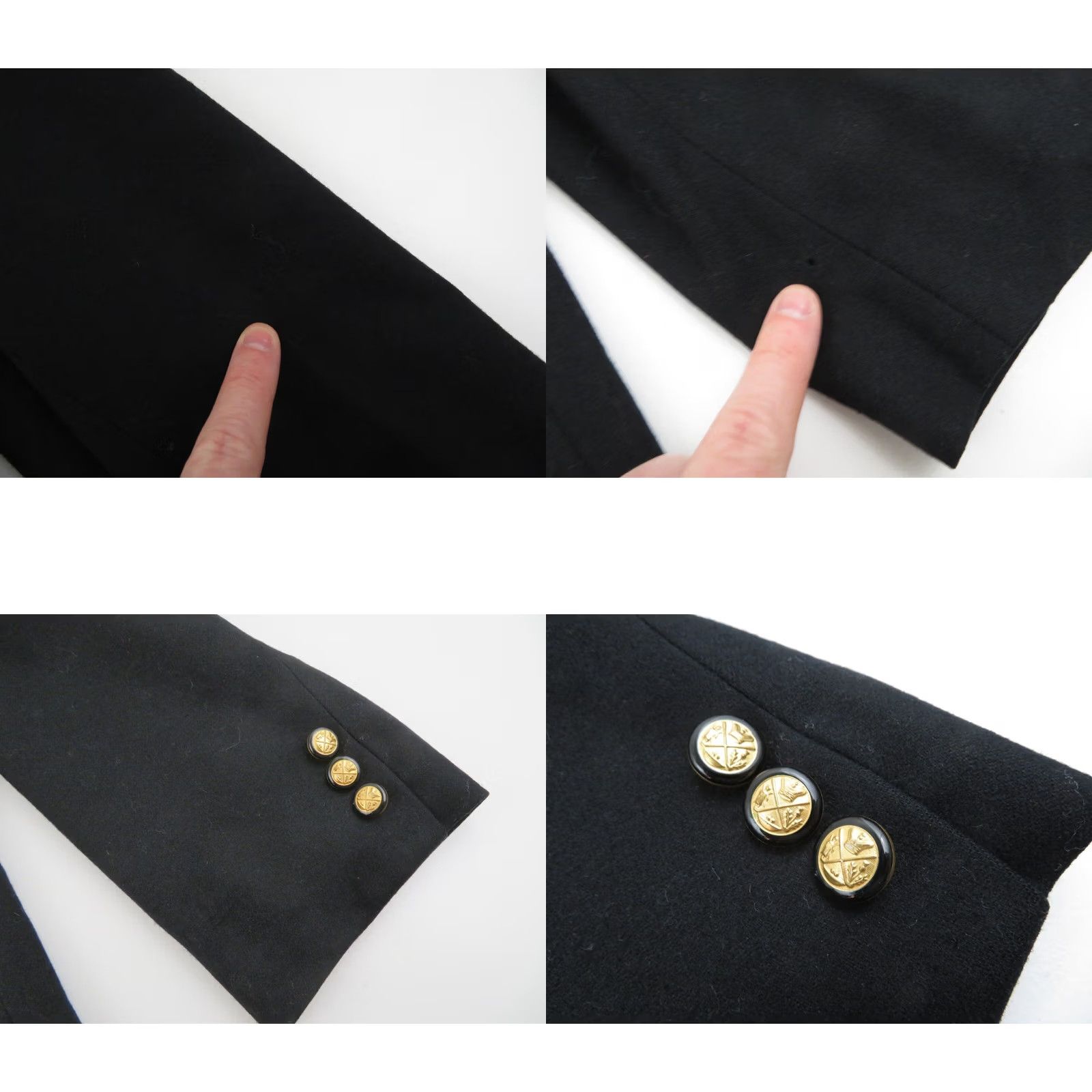 Pendleton VINTAGE Pendleton 100% Wool Blazer Jacket Coat Womens 10P Medium Black Blazer 80s 90s Retro USA Southwestern Country Club Gift Womens Size L / US 10 / IT 46 - 8 Thumbnail