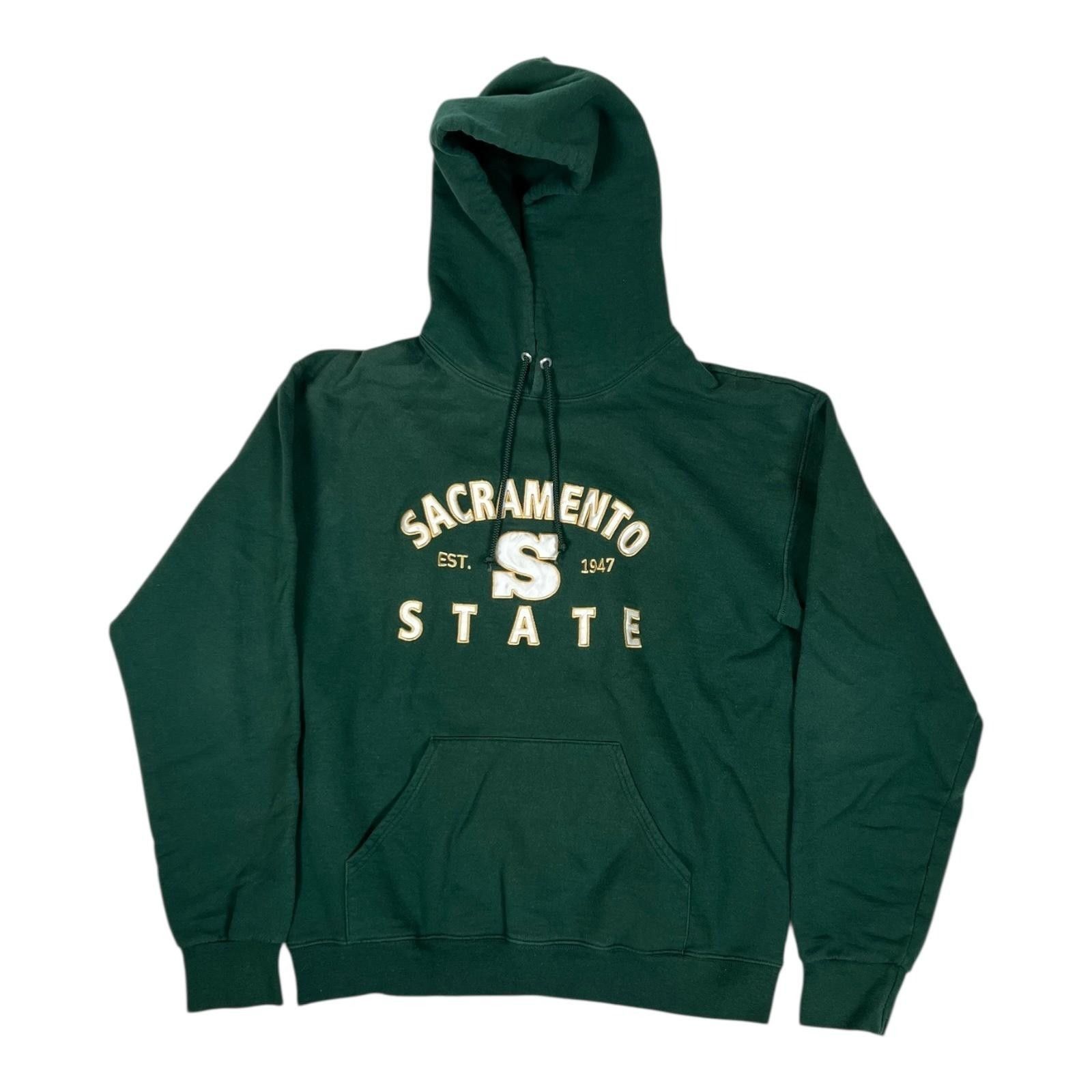 Jerzees VTG Sacramento State Hornets Hoodie Sweatshirt Pullover Mens Size US M / EU 48-50 / 2 - 1 Thumbnail