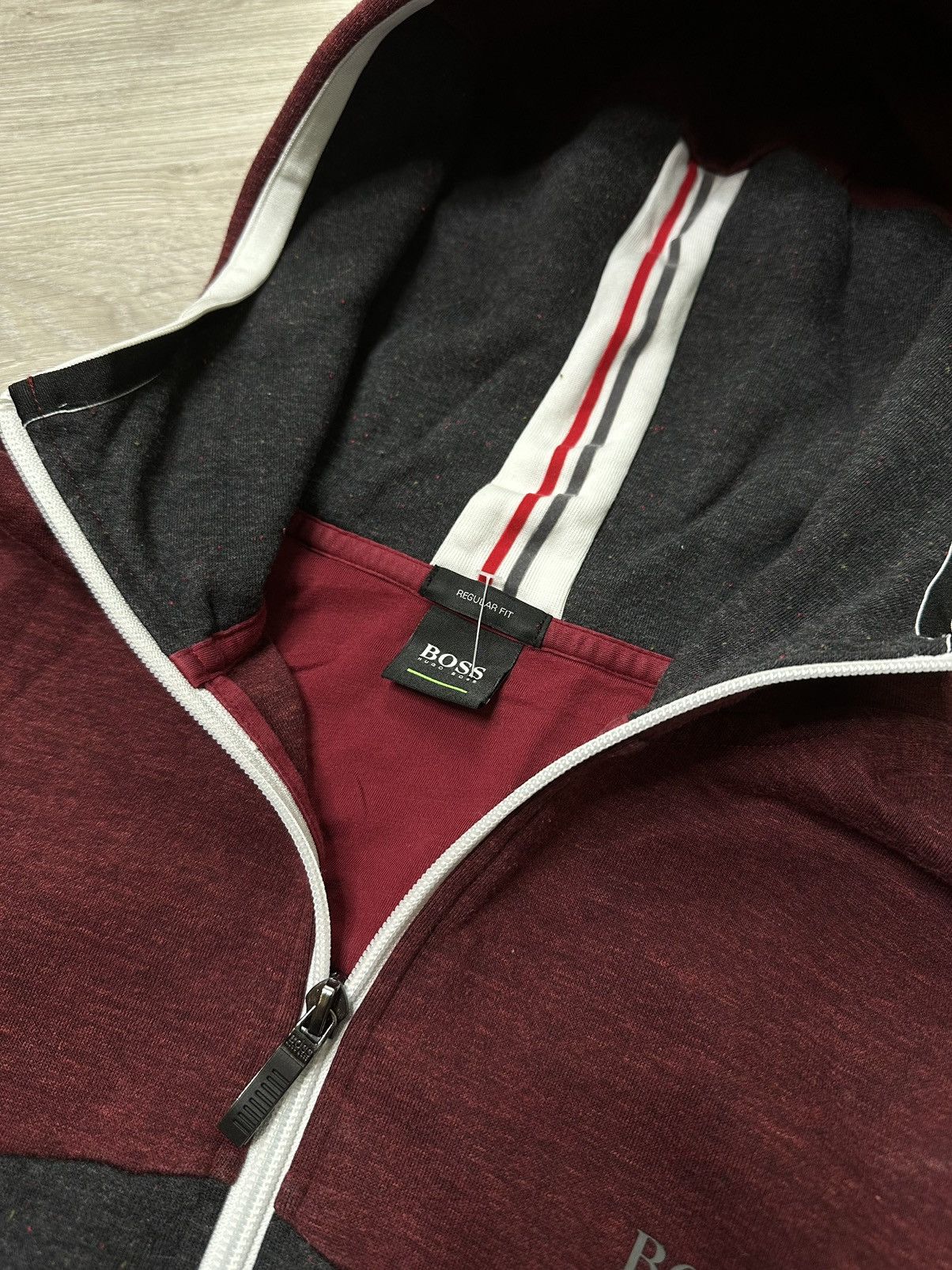 Hugo Boss Hugo Boss Zip-Hoodie Size US L / EU 52-54 / 3 - 3 Thumbnail